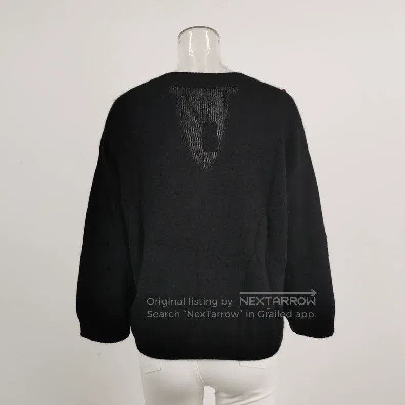 Valentino Valentino Cashmere heavy industry coconut beaded scale swe Size S / US 4 / IT 40 - 2 Thumbnail