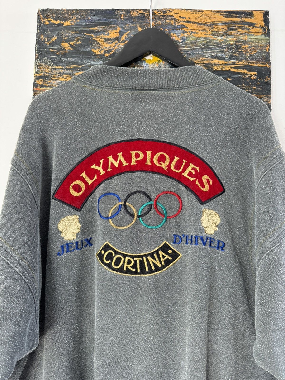 Adidas Vintage 1968 Adidas Grenoble Winter Olympic Games Paris Size US XL / EU 56 / 4 - 3 Thumbnail
