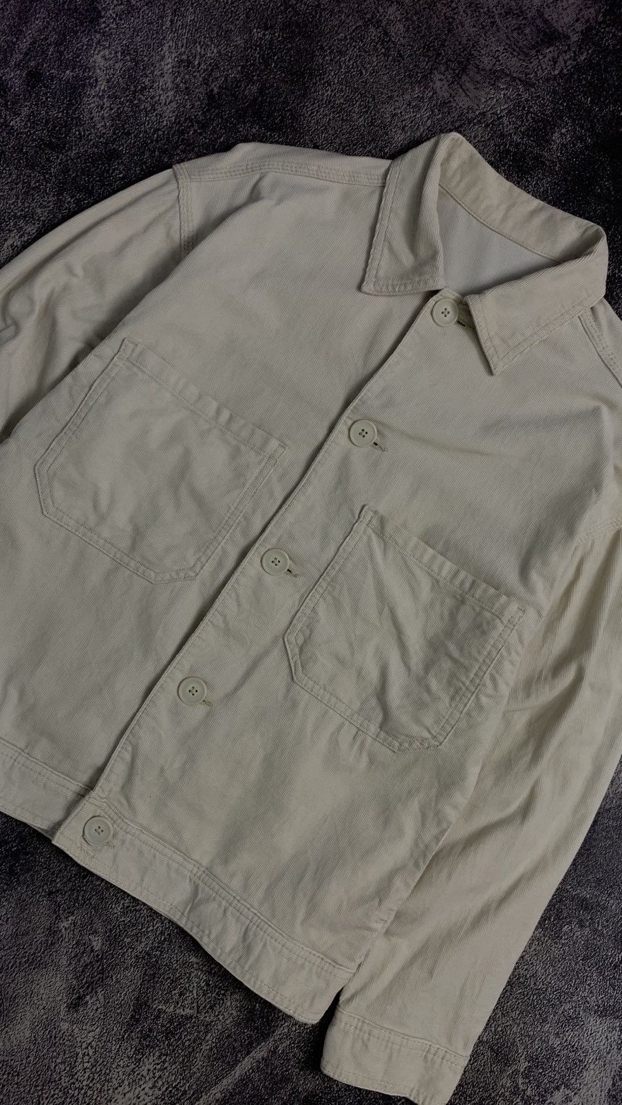 GU × Uniqlo × Vintage GU x Uniqlo X vintage chef outer corduroy boxy jacket Size US M / EU 48-50 / 2 - 2 Thumbnail