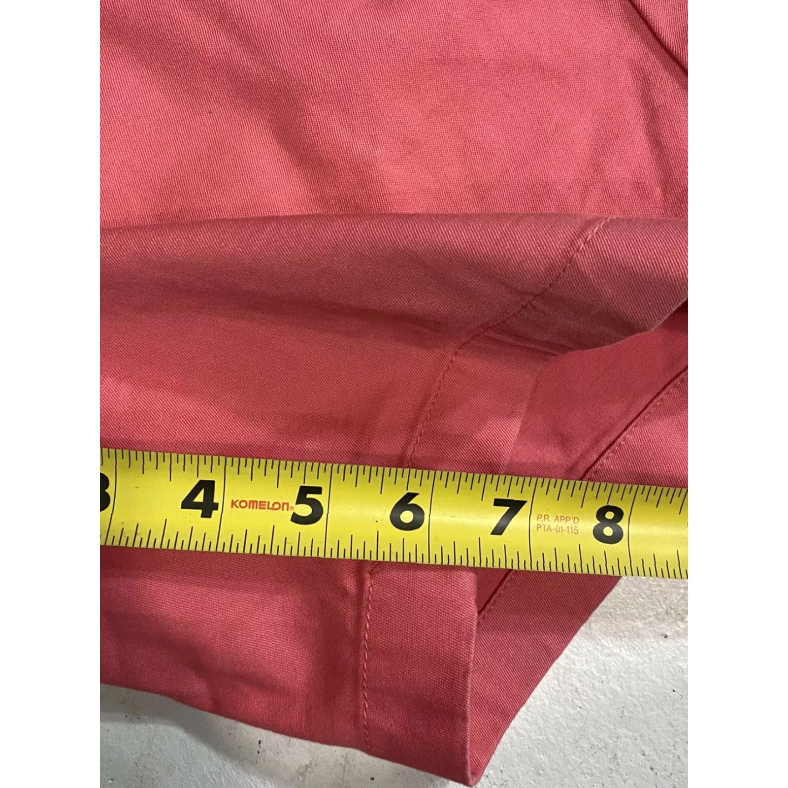 Vineyard Vines Vineyard Vines Mens Flat Front Chino Shorts Solid Pink Pockets Logo size 28 Size US 28 / EU 44 - 4 Thumbnail