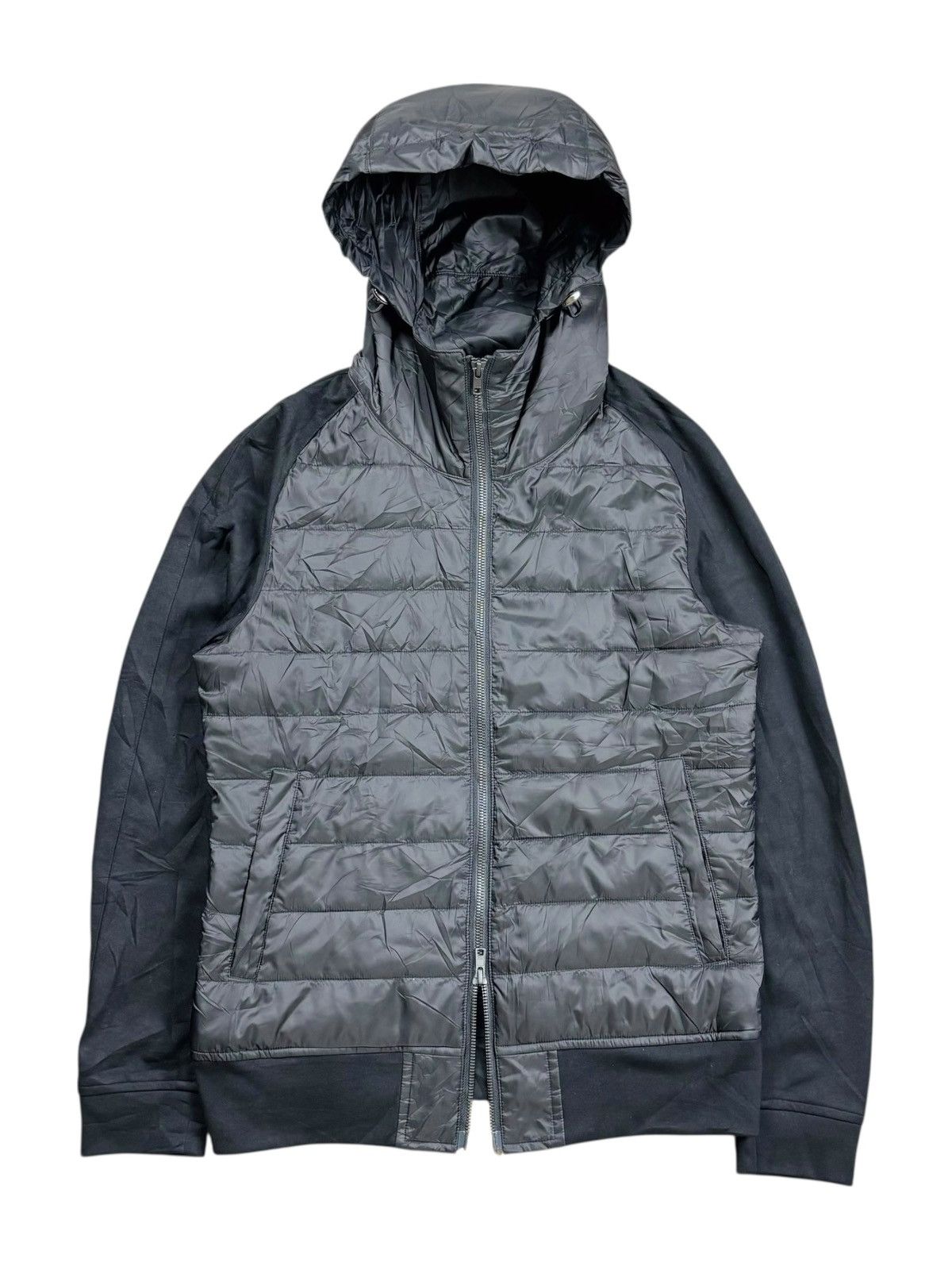 5351 POUR LES HOMMES Old 5351 Pourles Hommes - Two Tone Puffer Jacket Size US M / EU 48-50 / 2 - 1 Thumbnail