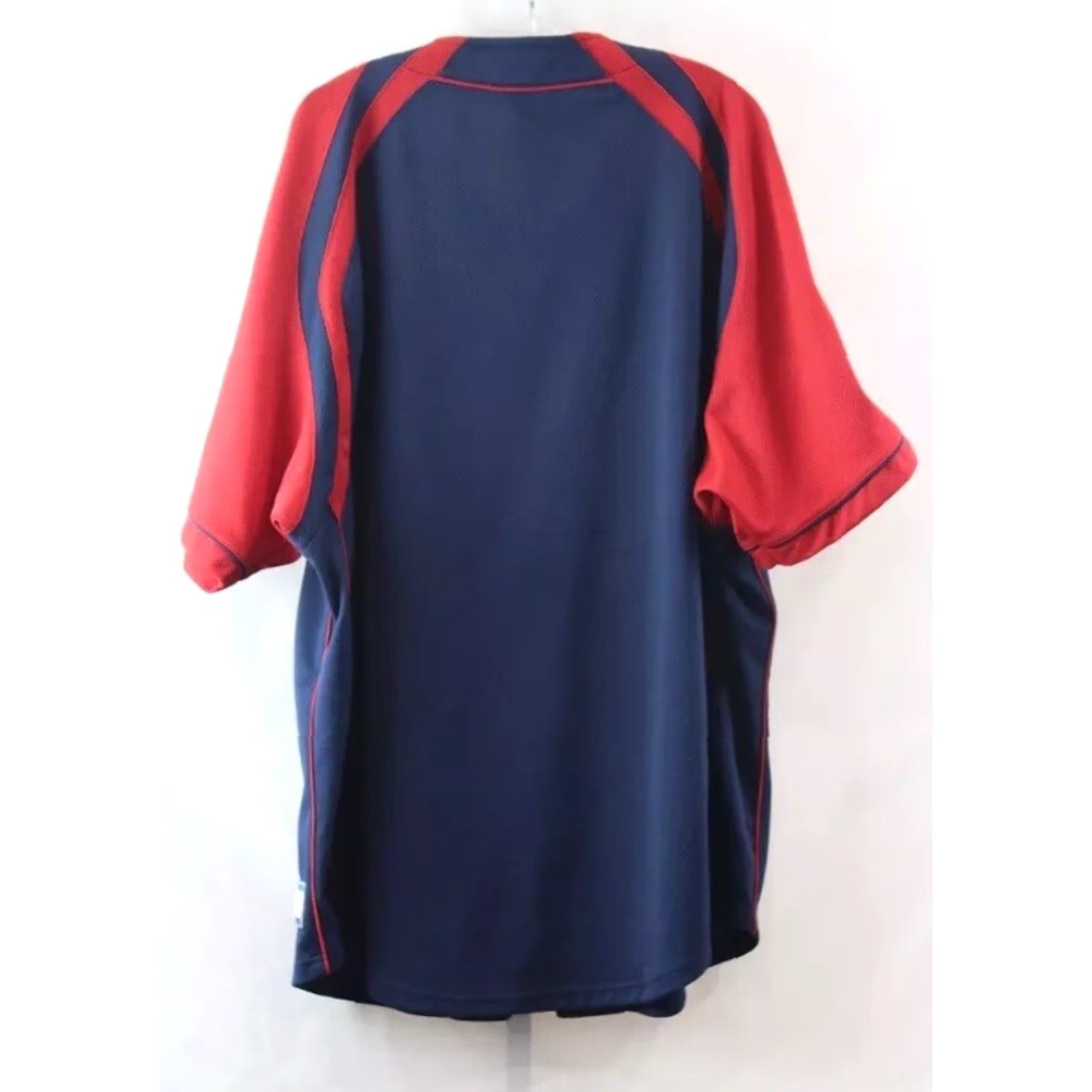 MLB VINTAGE Men’s Nike Team MLB Minnesota Twins Navy & Red ButtonUp Baseball Jersey XL Blue Mens Size US XL / EU 56 / 4 - 2 Thumbnail