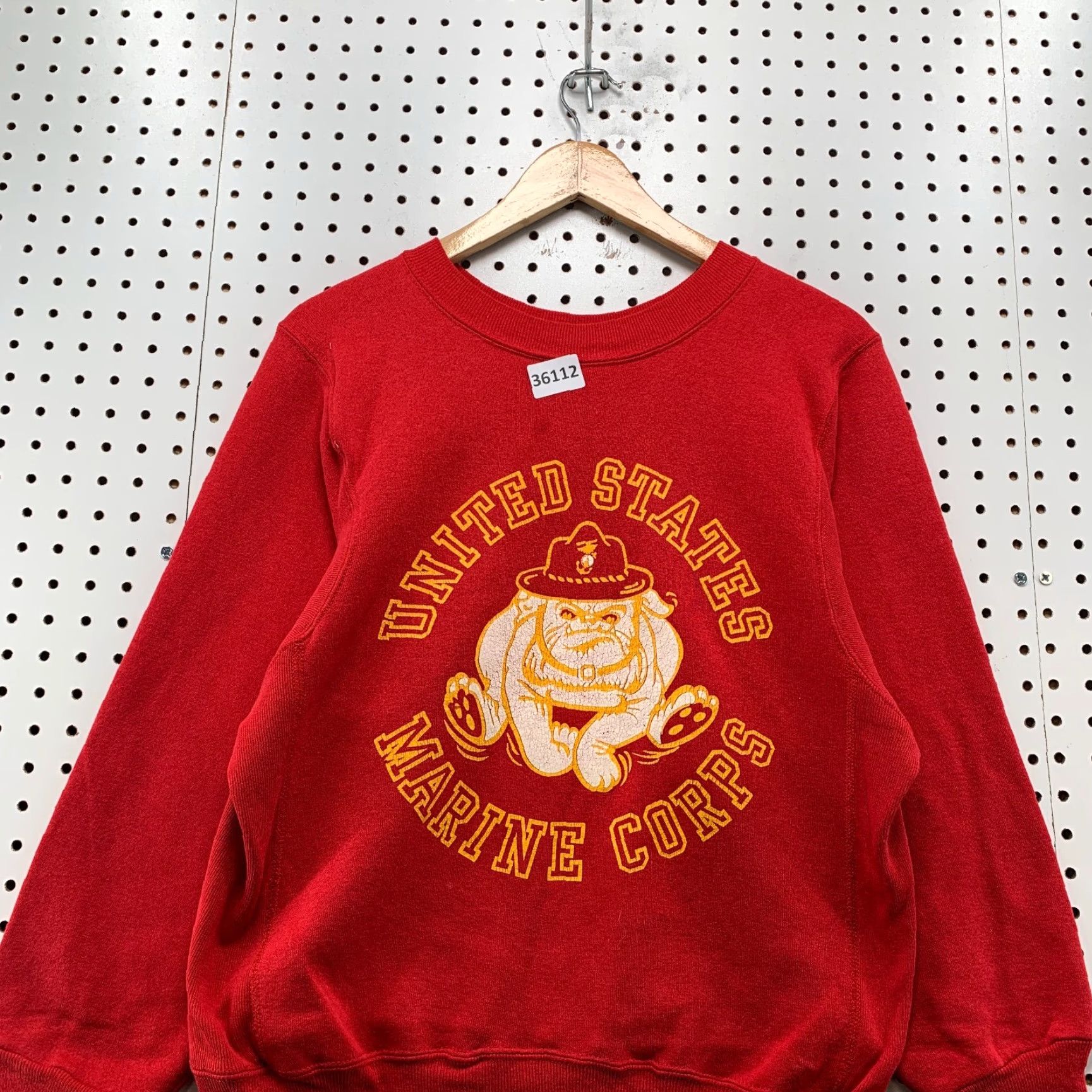 Vintage VINTAGE United States Marine Corpse Sweatshirt Men M Bulldog Made USA Size US M / EU 48-50 / 2 - 5 Thumbnail