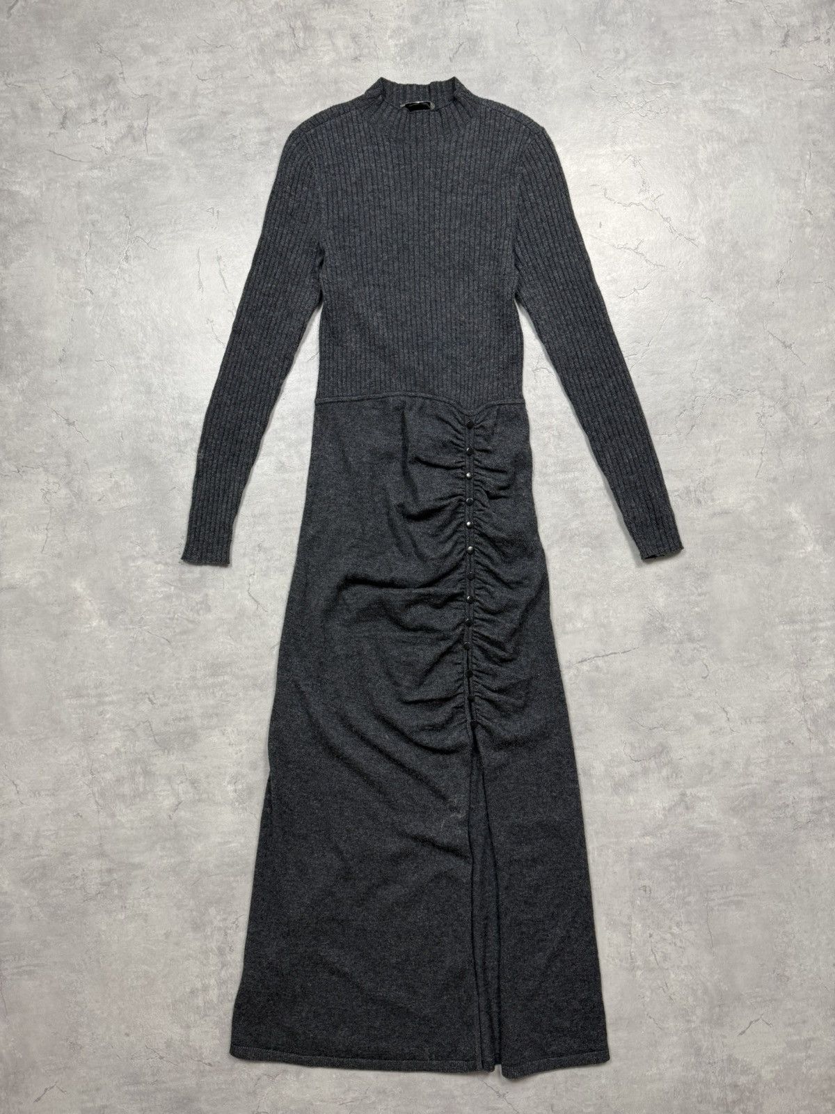 Sandro Sandro Wool Dress Size S / US 4 / IT 40 - 1 Thumbnail
