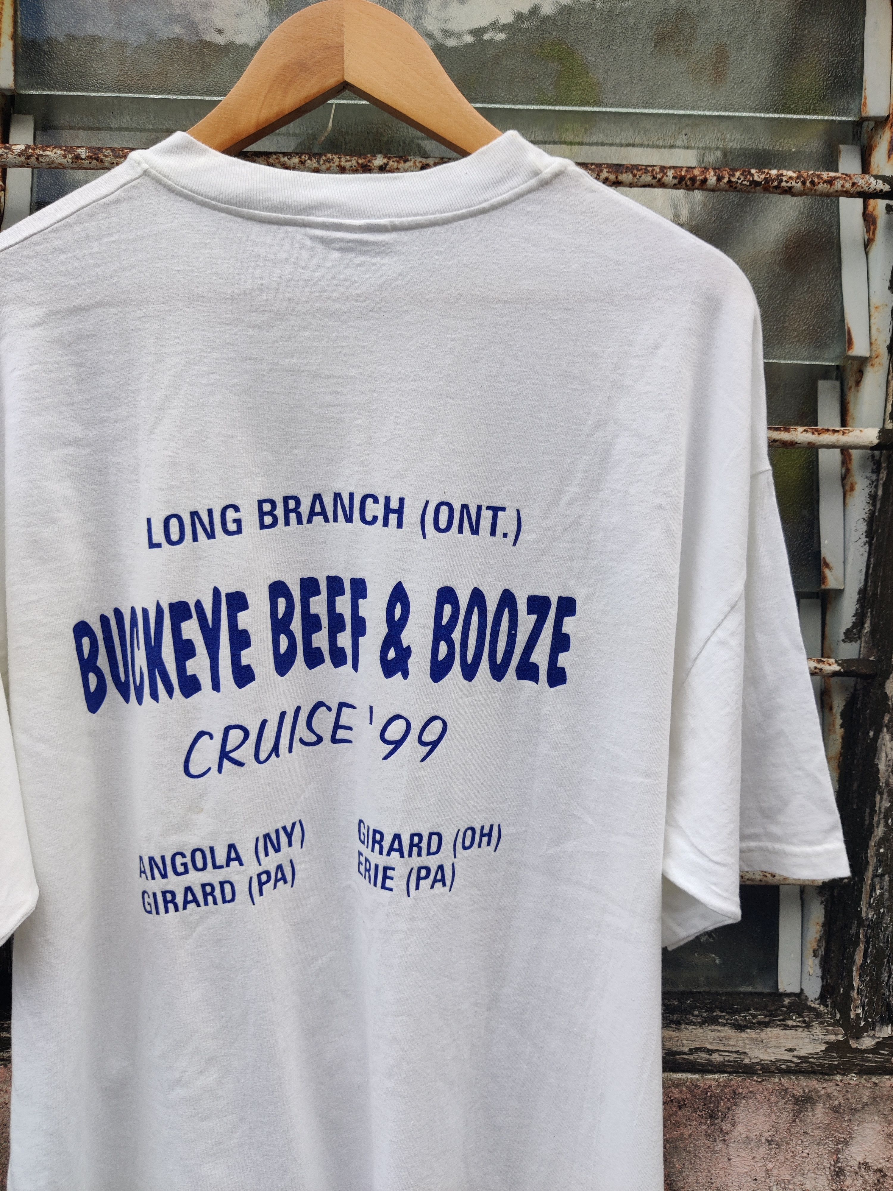 Japanese Brand Vintage 90's Molson Canadian Booze And Beef Promo Shirt Size US XL / EU 56 / 4 - 6 Thumbnail