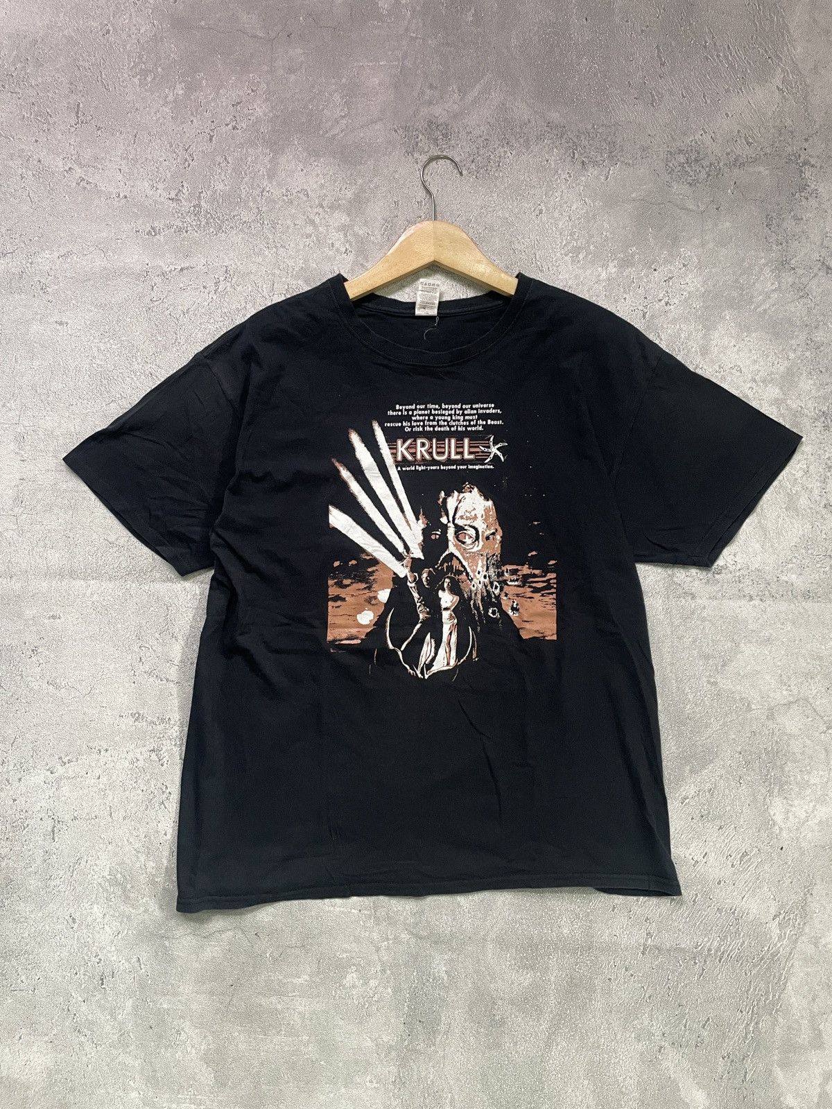 Fruit Of The Loom RaRE! KRULL Beyond are Time Universe Sci-Fi Movie T-Shirt Size US XL / EU 56 / 4 - 1 Thumbnail
