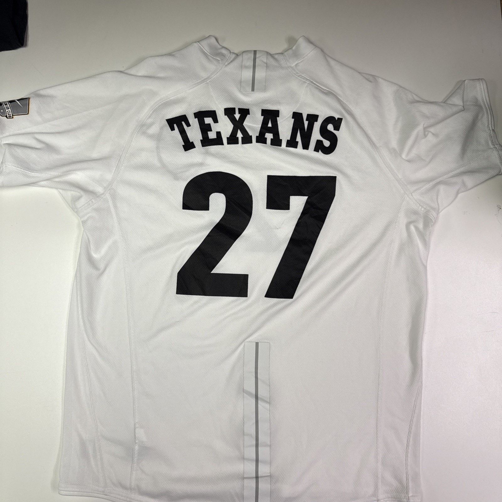 Nike Nike Texans Soccer Futbol White No 27 Jersey Size Medium Size US M / EU 48-50 / 2 - 8 Thumbnail