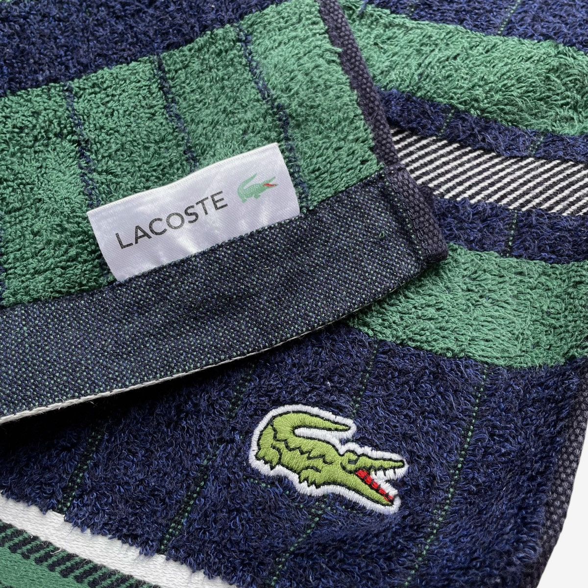 Lacoste Chemise Lacoste Small Logo Hand Towel Size ONE SIZE - 4 Thumbnail