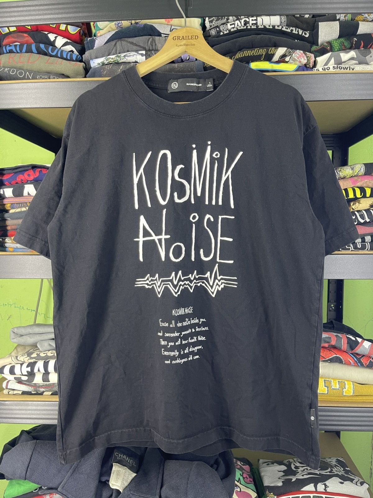 GU × Undercover GU x Undercover Kosmik Noise T-Shirt Size US L / EU 52-54 / 3 - 2 Thumbnail