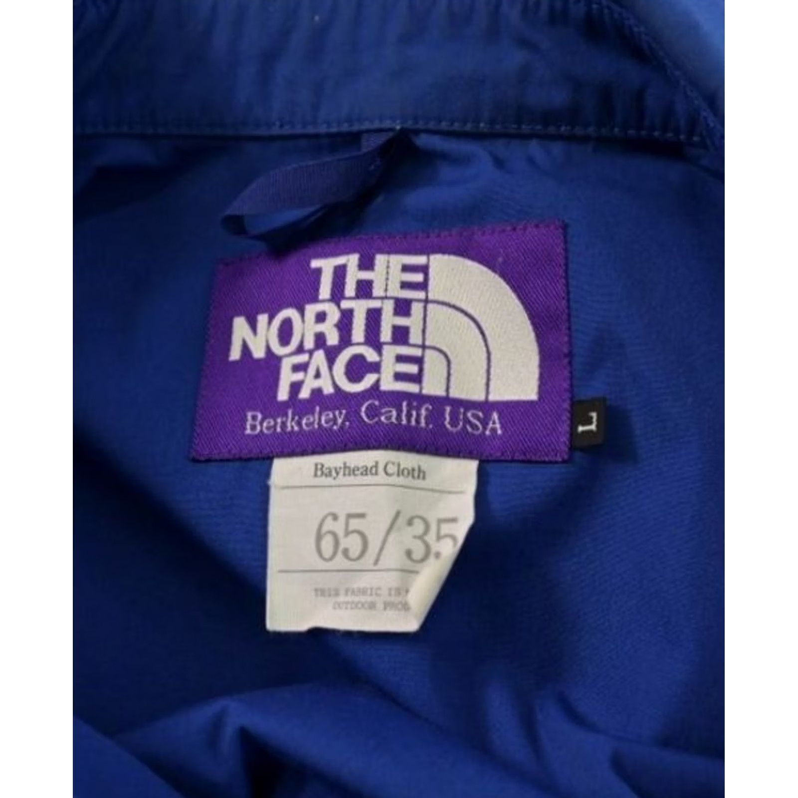 The North Face Purple Label THE NORTH FACE PURPLE LABEL BLOUSON Blue Men L Polyester USED Size US L / EU 52-54 / 3 - 3 Thumbnail