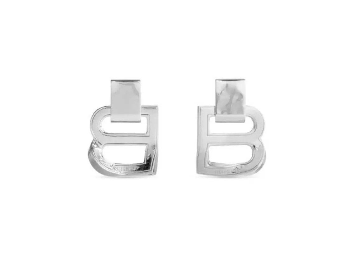 Balenciaga Hourglass Crash Earrings Size ONE SIZE - 1 Preview