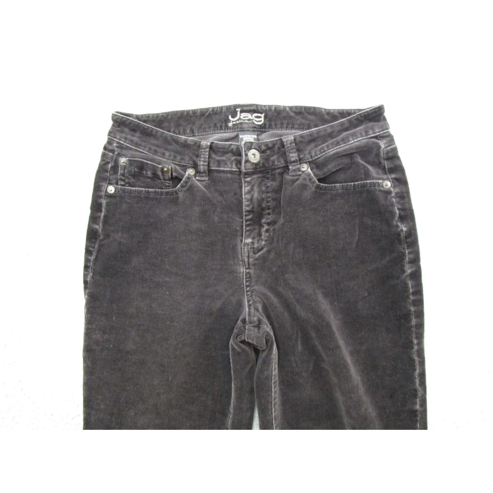 AG Jeans Jag Jeans Women's Casual Black Corduroy Pants Stretch 8P 29x29 Size 30" / US 8 / IT 44 - 3 Thumbnail