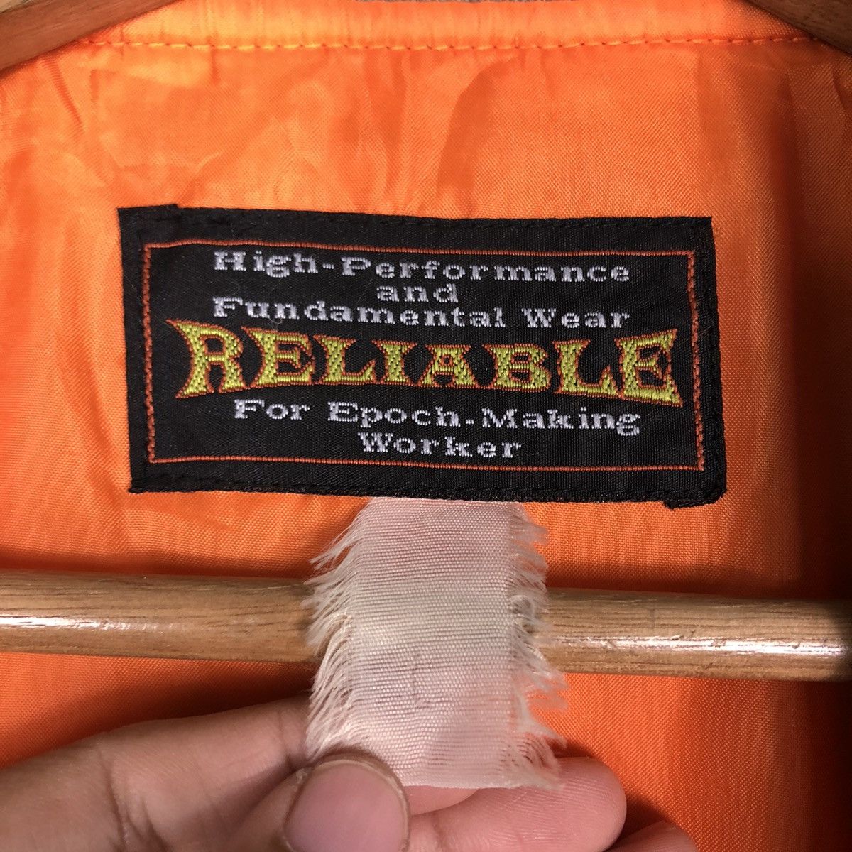 Japanese Brand 📌Vintage Fly Bomber Jacket Reliable Military Collection Size US M / EU 48-50 / 2 - 19 Thumbnail