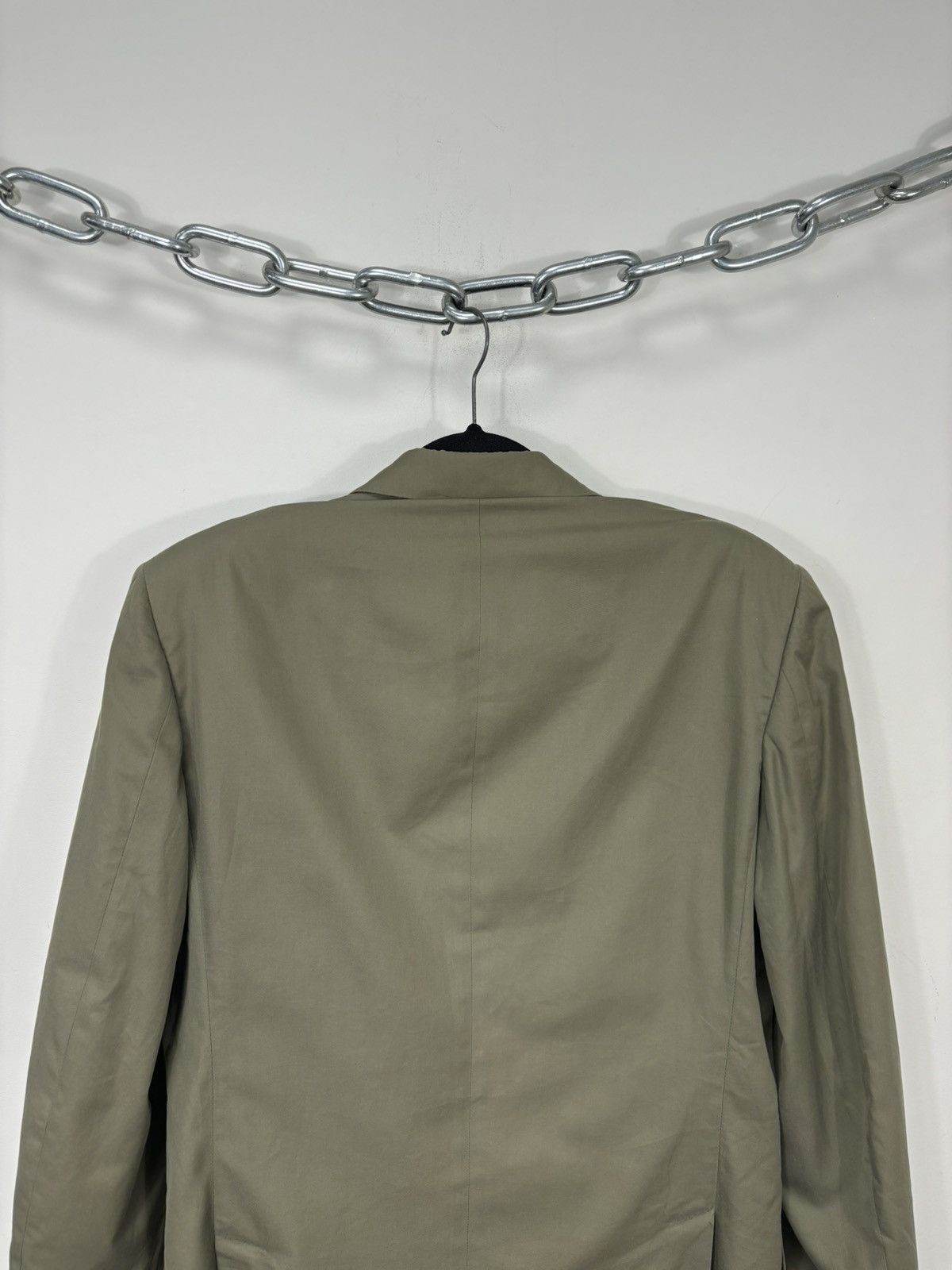 Burberry Vintage Burberry Davide Cenci Luxury Cotton Blazer Jacket Size 42R - 16 Thumbnail