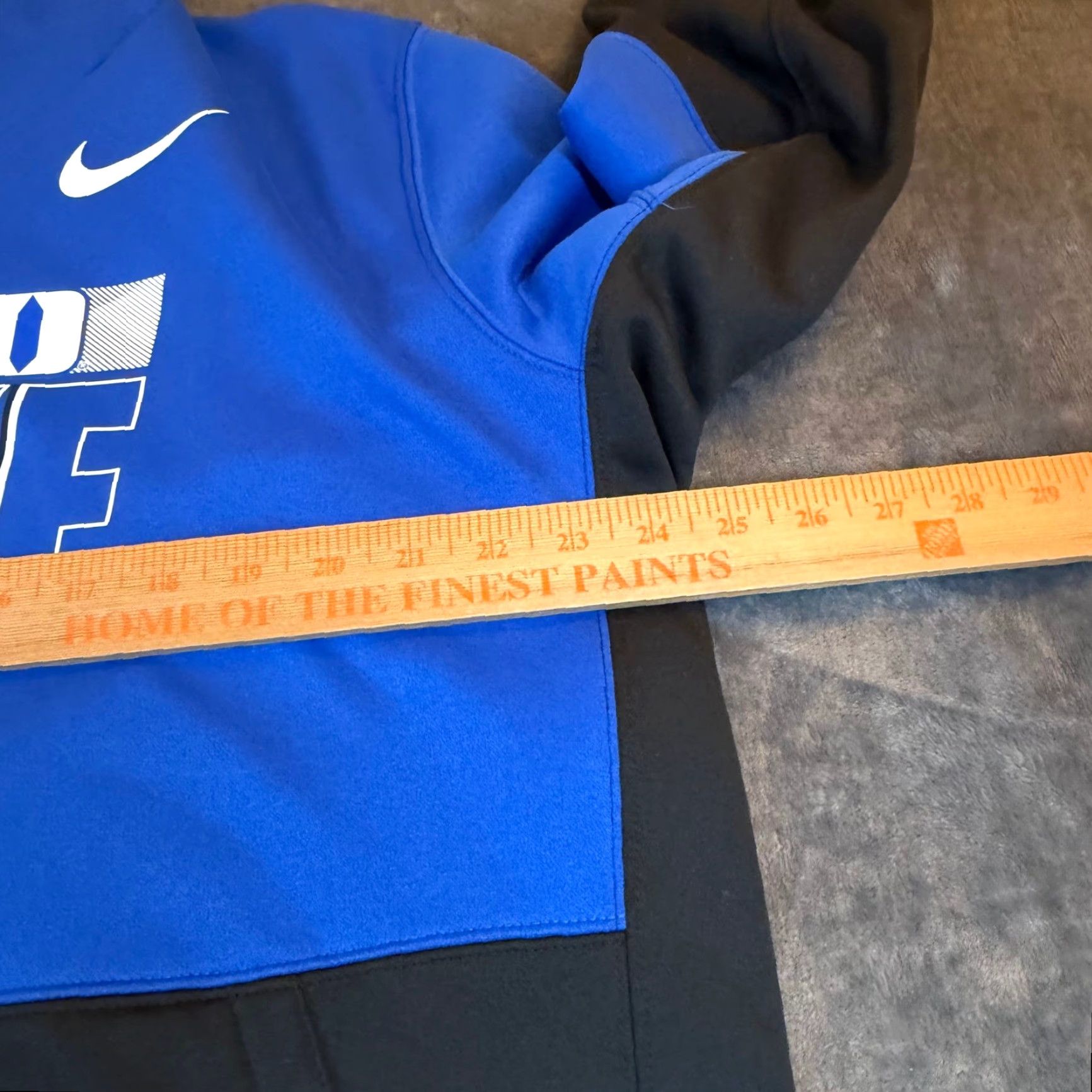 Nike Nike Duke Blue Devils Dri-FIT Colorblock Hoodie Blue Black On-Field Mens XL Size US XL / EU 56 / 4 - 6 Thumbnail
