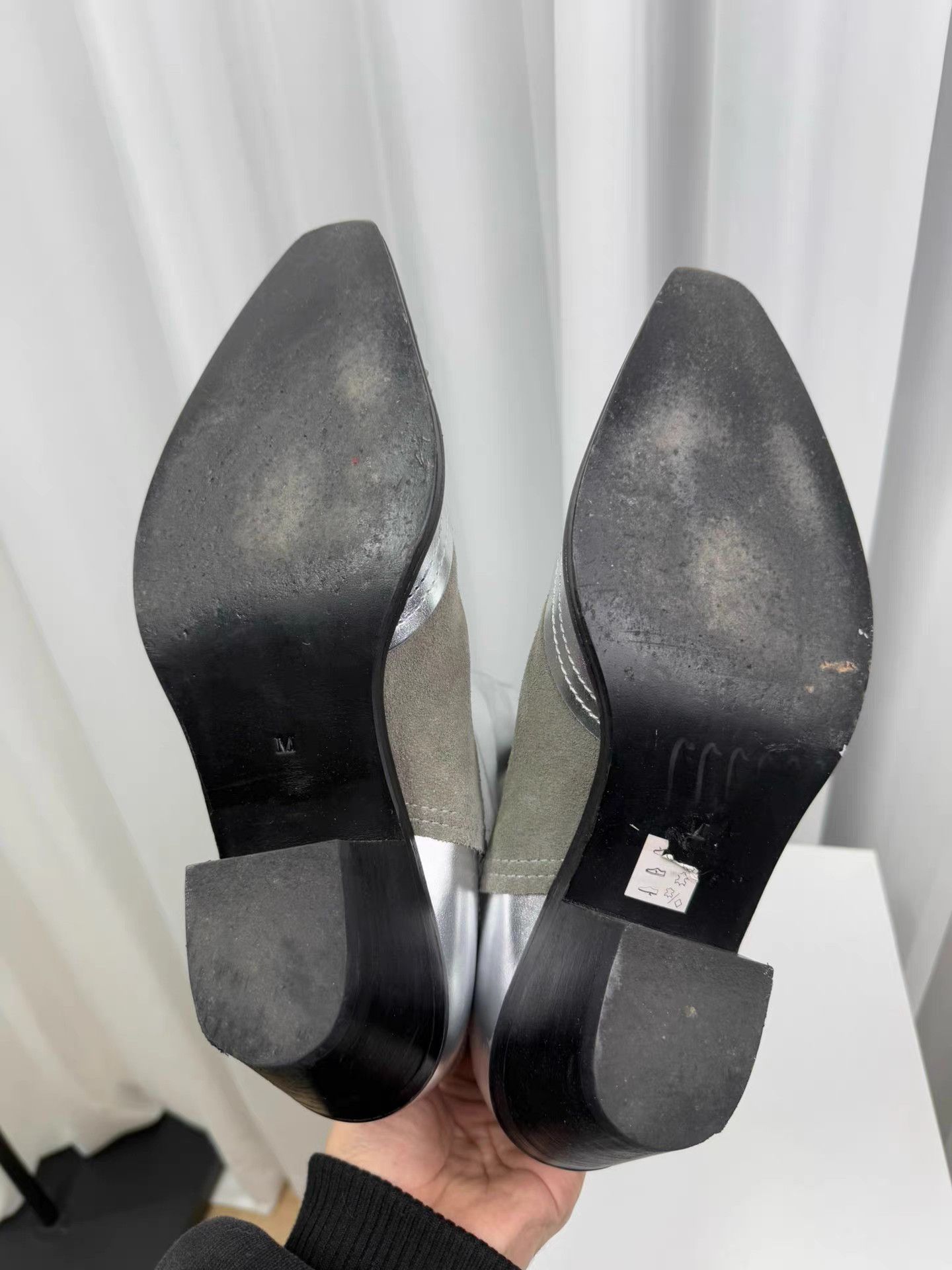 Junya Watanabe Junya watanabe Studded Silver Boots K20 Size US 9 / EU 42 - 7 Thumbnail