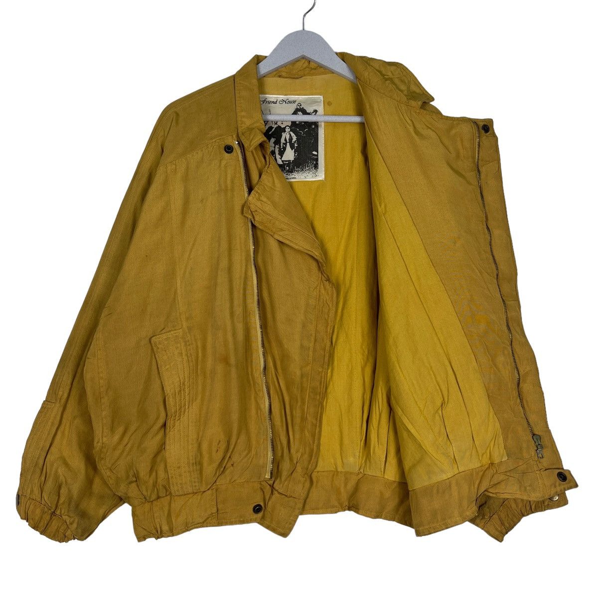 Japanese Brand 🔥 VINTAGE FRIEND HOUSE BOMBER JACKET Size US M / EU 48-50 / 2 - 9 Thumbnail
