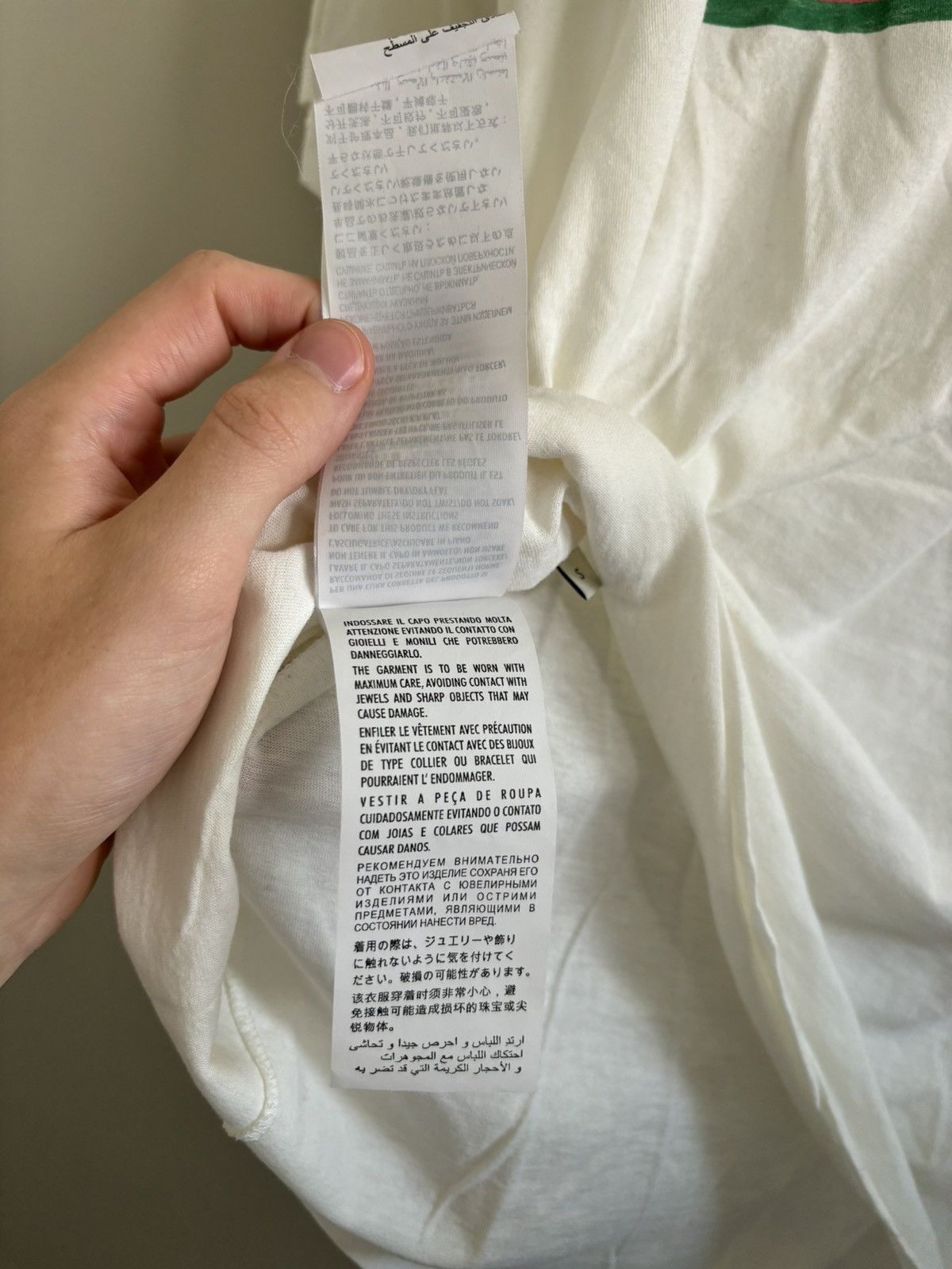 Gucci Gucci logo flower tee Size US S / EU 44-46 / 1 - 8 Thumbnail