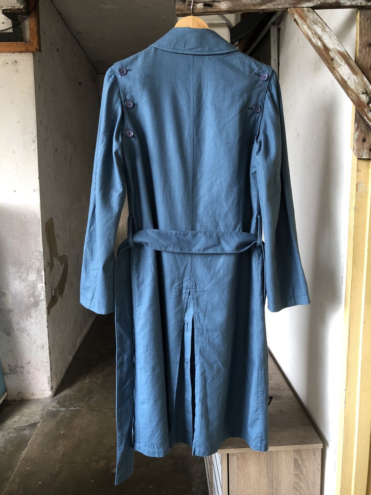Yohji Yamamoto Vintage Yohji Yamamoto 2 in 1 Long Coat Size US S / EU 44-46 / 1 - 2 Thumbnail