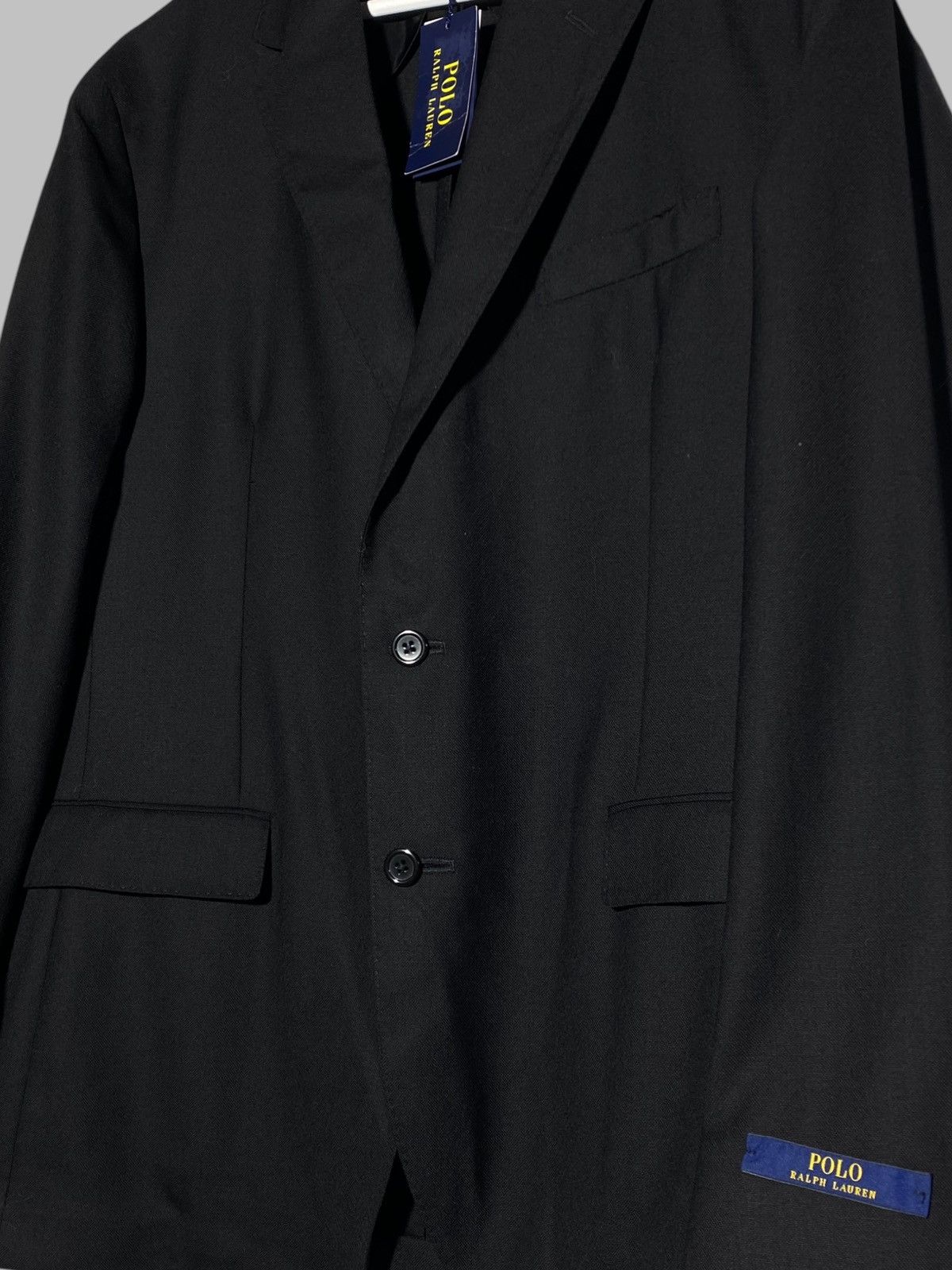 Polo Ralph Lauren Polo Ralph Lauren Black Traveler Suit Blazer Jacket Size 44R Size 44R - 4 Thumbnail