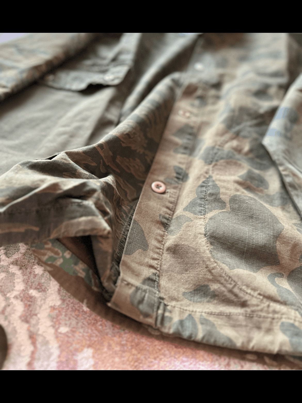 Sz 4 Undercover Military Camo Jacket