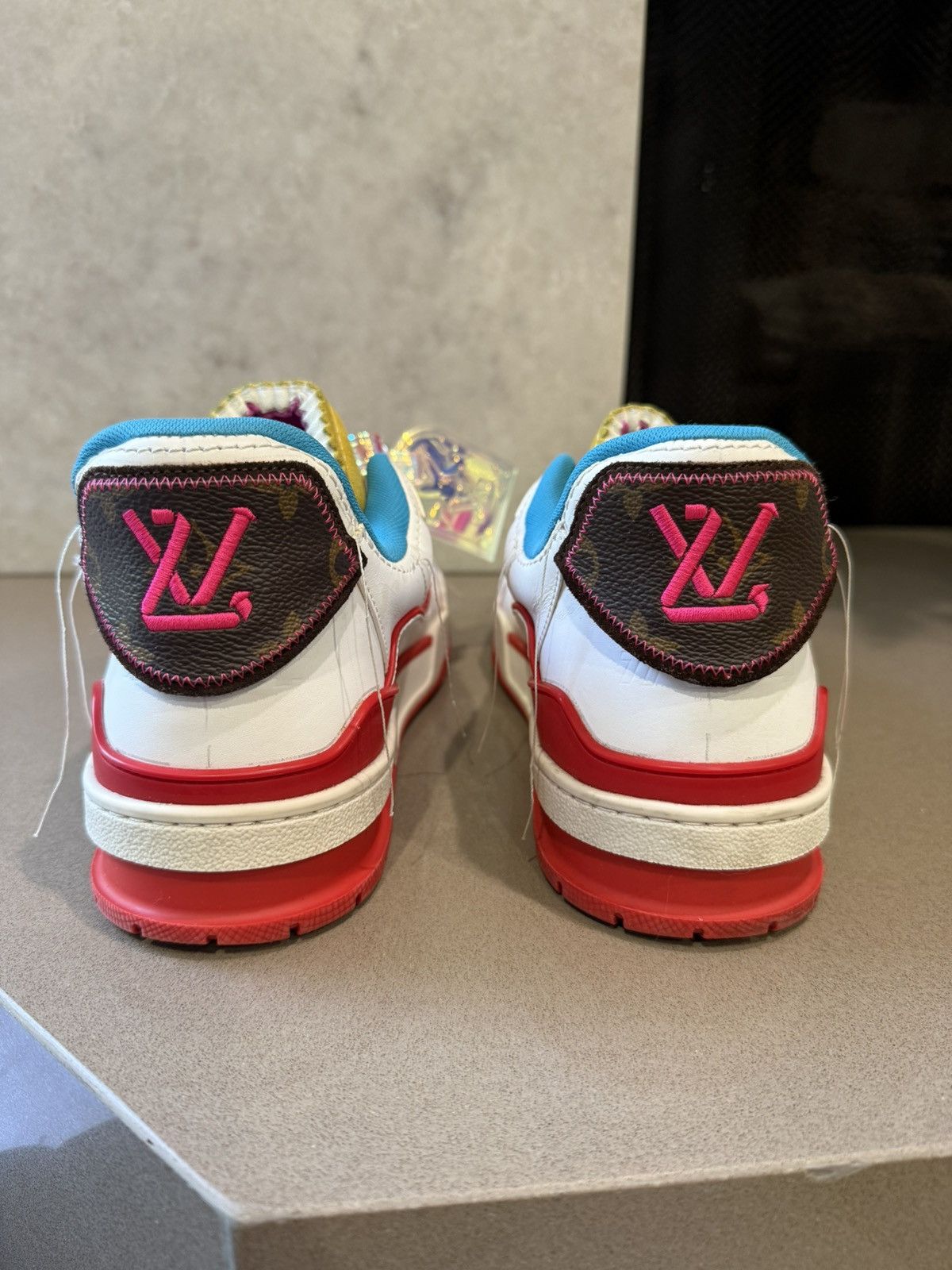 Louis Vuitton Louis Vuitton Japan Exclusive Upcycled Trainer Sneaker Size US 8 / EU 41 - 4 Thumbnail