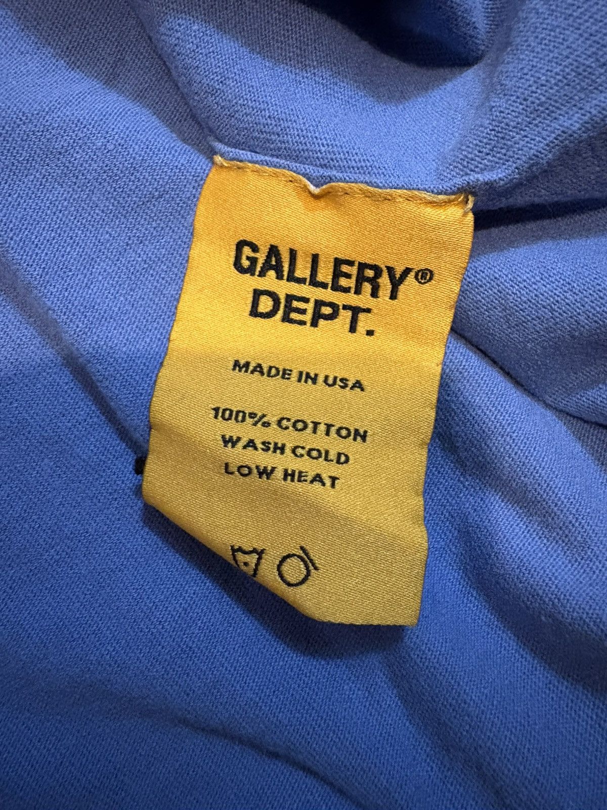 Gallery Dept. Gallery Dept. Blue Red Souvenir Logo T shirt Size US XXL / EU 58 / 5 - 6 Thumbnail
