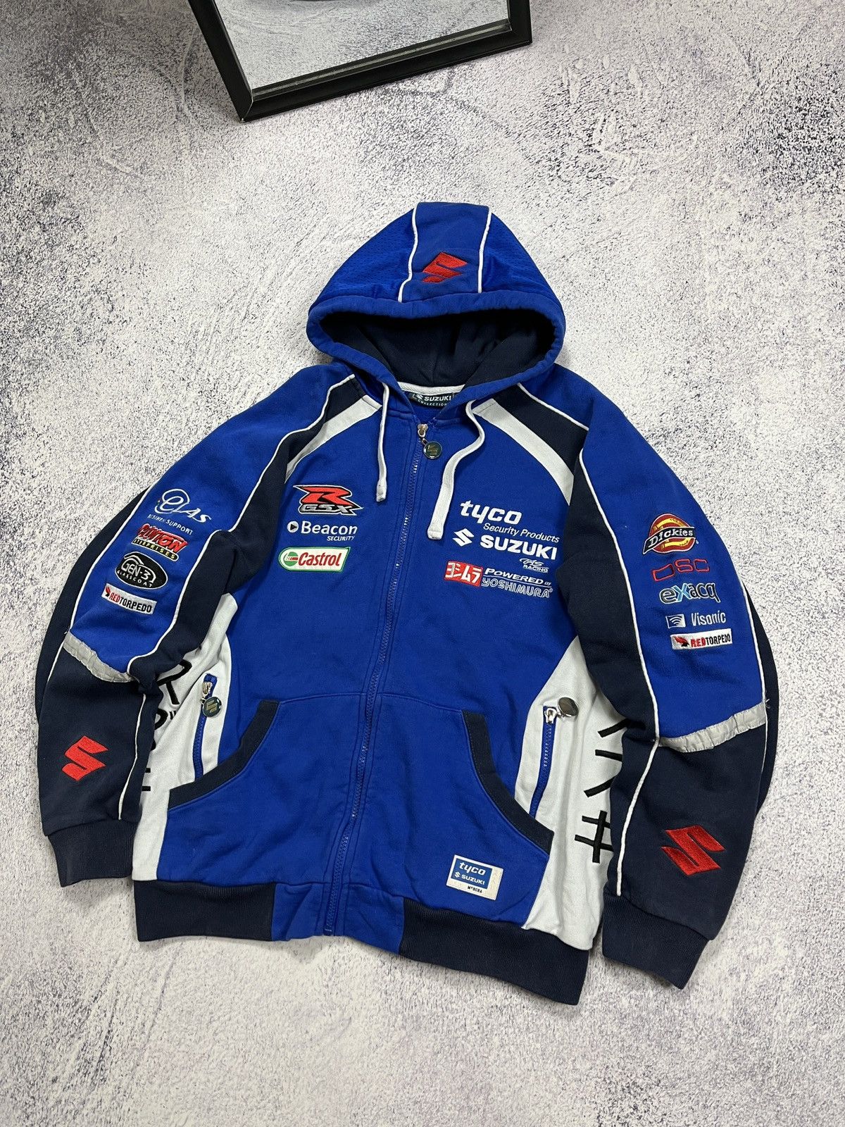 Formula 1 Vintage Suzuki Tyco Yoshimura Japan Racing Track Jacket Rare Size US S / EU 44-46 / 1 - 3 Thumbnail