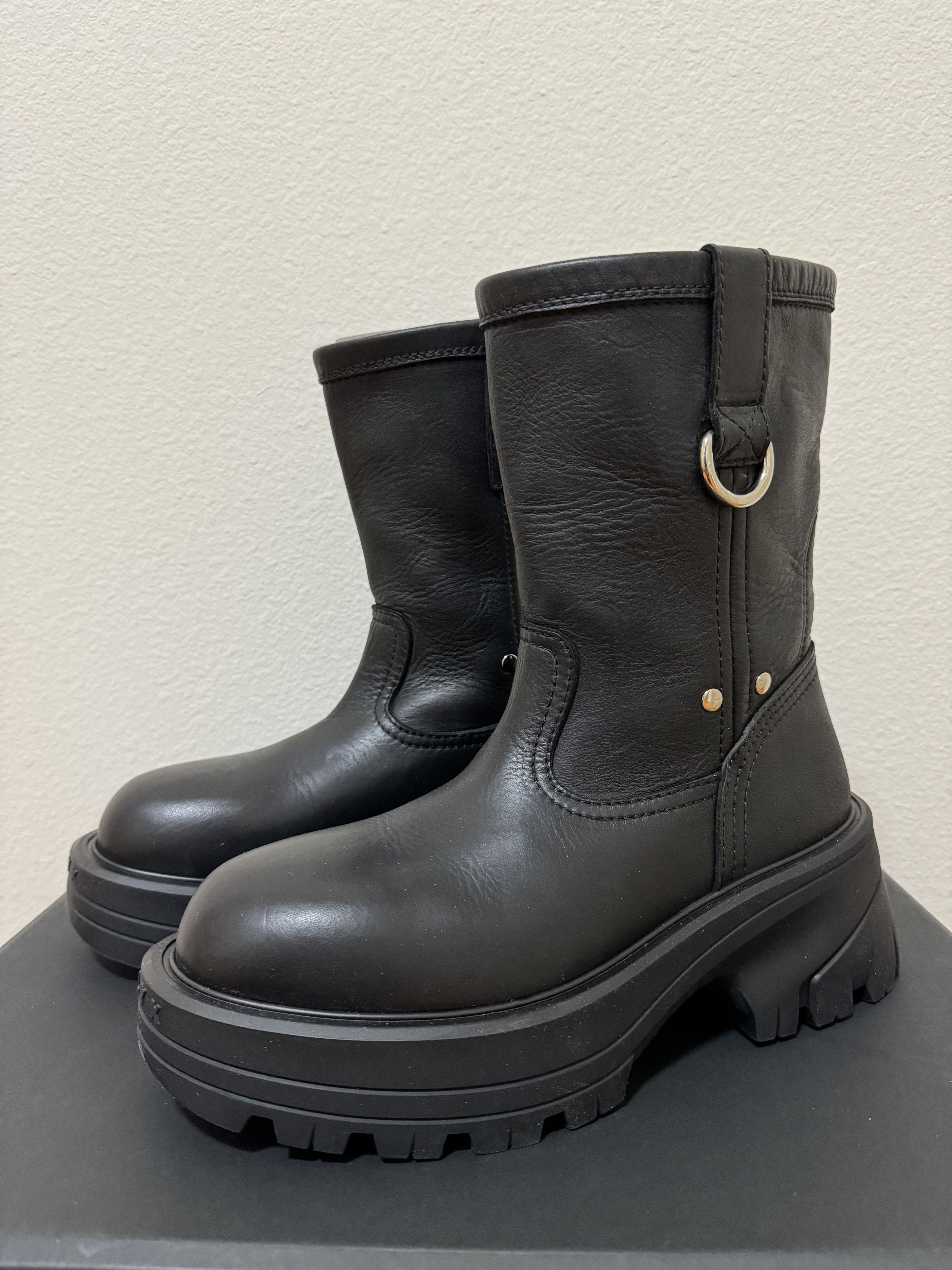 1017 ALYX 9SM Leather Work Boots FW23 Size US 10 / EU 43 - 1 Thumbnail