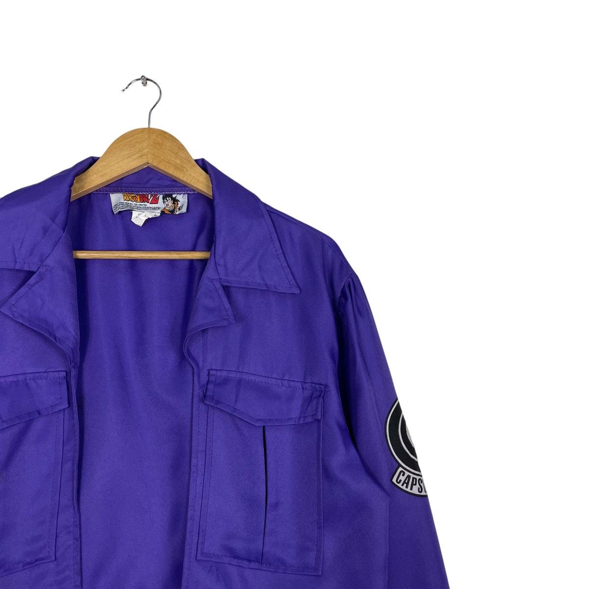 Anime × Japanese Brand 💥DRAGON BALL Z CAPSULE CROP JACKET Size US M / EU 48-50 / 2 - 5 Thumbnail
