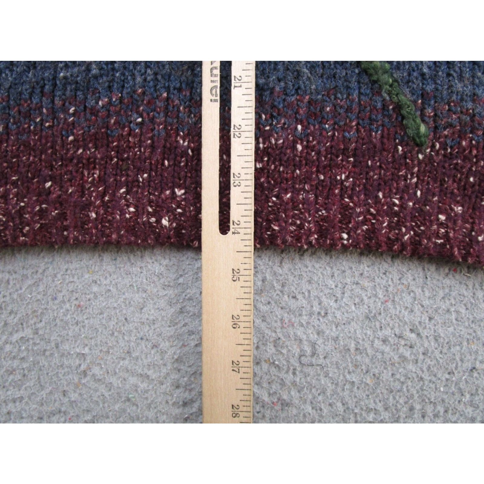 Barrow Croft Striped Embroidered Wool Blend Knit Sweater Womens Size M Size M / US 6-8 / IT 42-44 - 6 Thumbnail