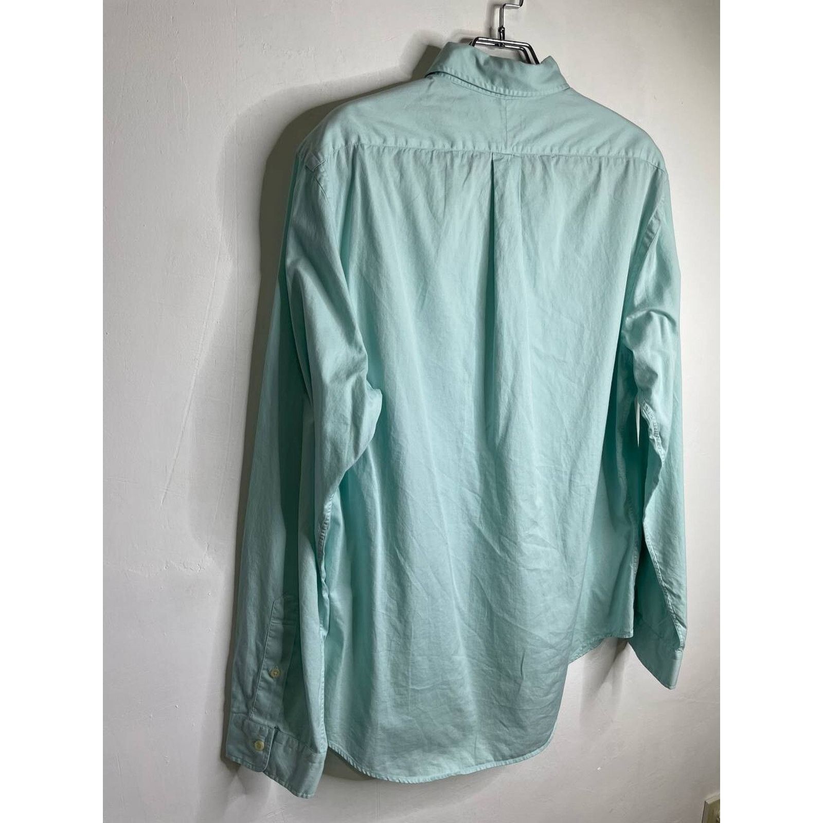 Ralph Lauren Vintage Polo Ralph Lauren Shirt Mint Pink Logo XL Slim Fit Size US XL / EU 56 / 4 - 7 Thumbnail