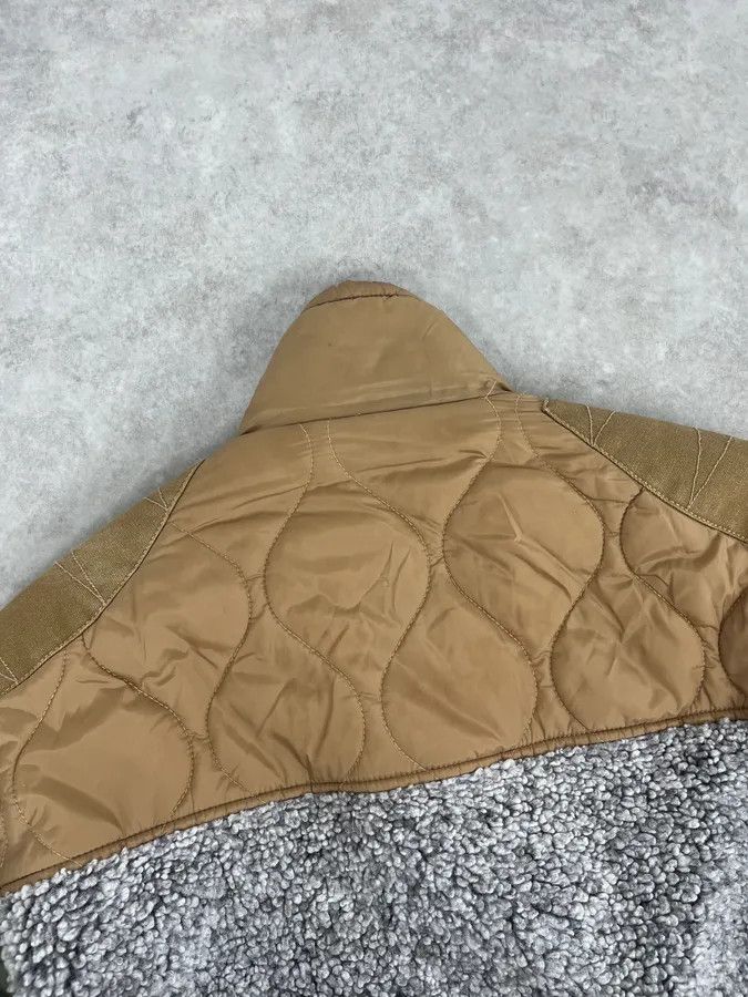 Diesel 2010s Diesel Hybrid Army Faux Fur Bomber Jacket Size US M / EU 48-50 / 2 - 7 Thumbnail