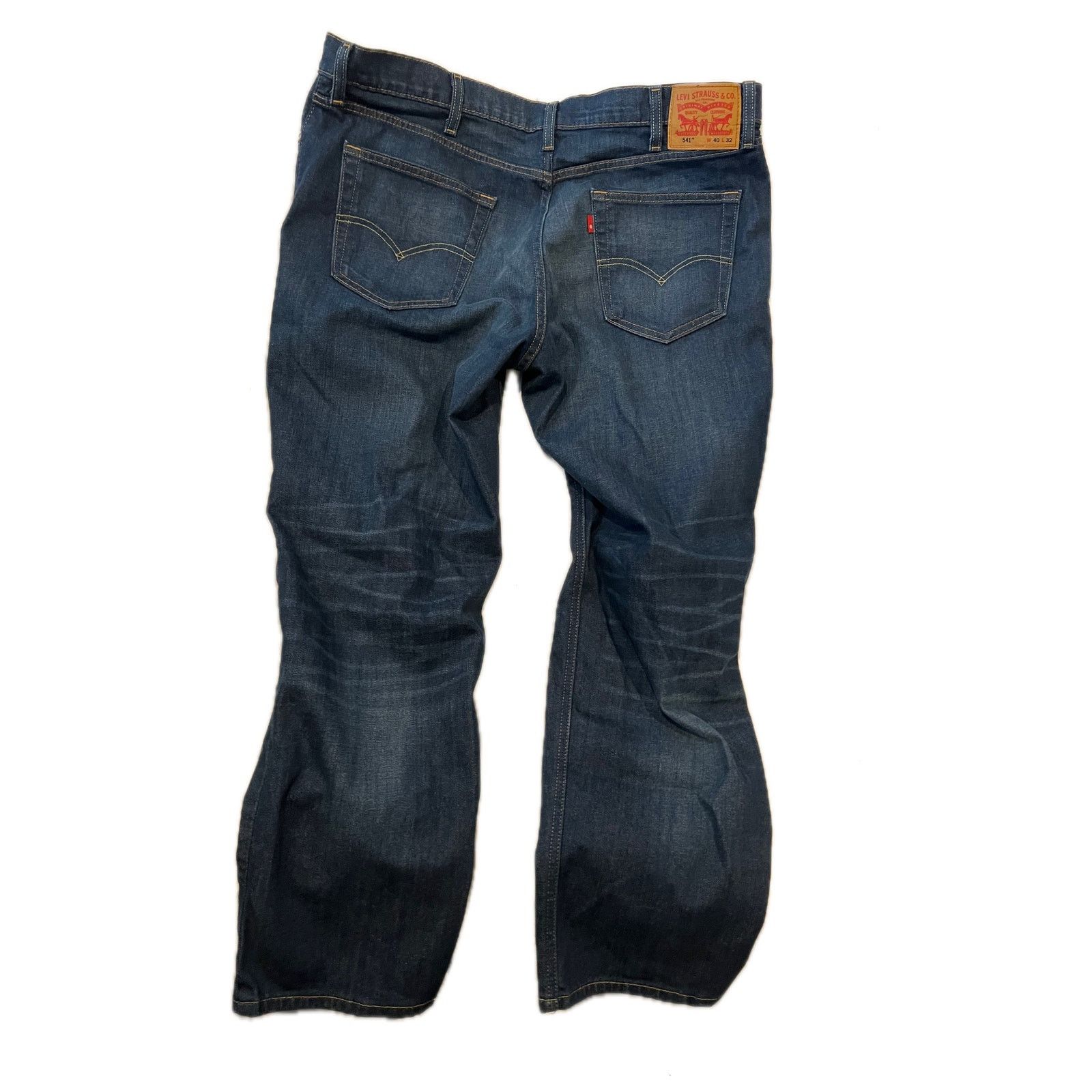 Levi's Levi's 541 Athletic Fit Straight Leg Jeans Blue Mens 40x32 Size US 40 / EU 56 - 2 Thumbnail