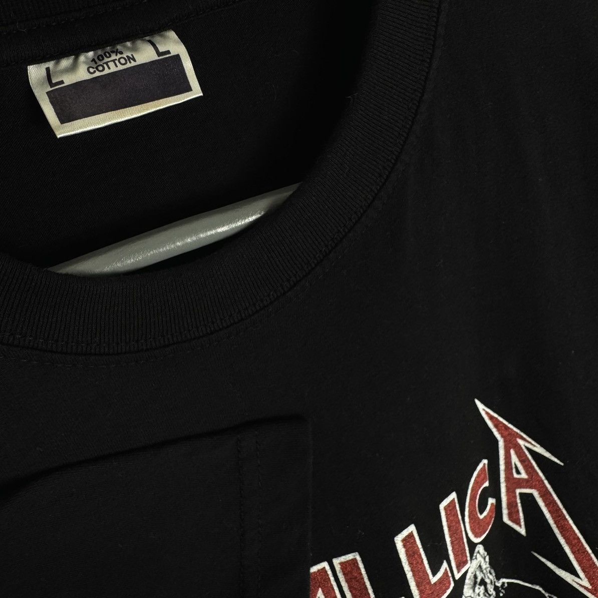 Band Tees Vintage 90s Metallica And Justice For All Euro Metal T Shirt Size US L / EU 52-54 / 3 - 3 Thumbnail
