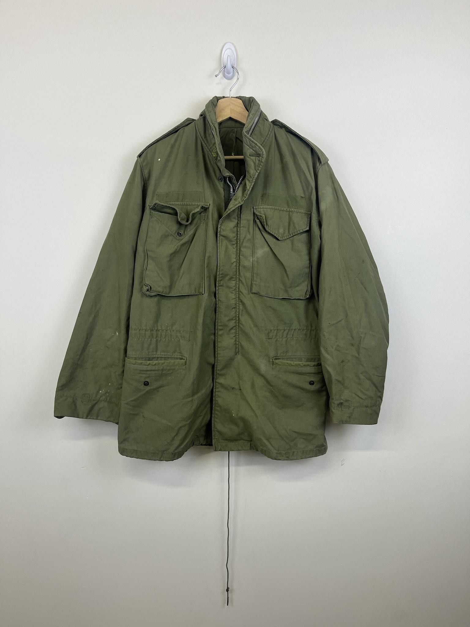 Vintage 1960's USA M-65 Jacket (No Size Tag/Wire Zipper) Size US M / EU 48-50 / 2 - 1 Thumbnail