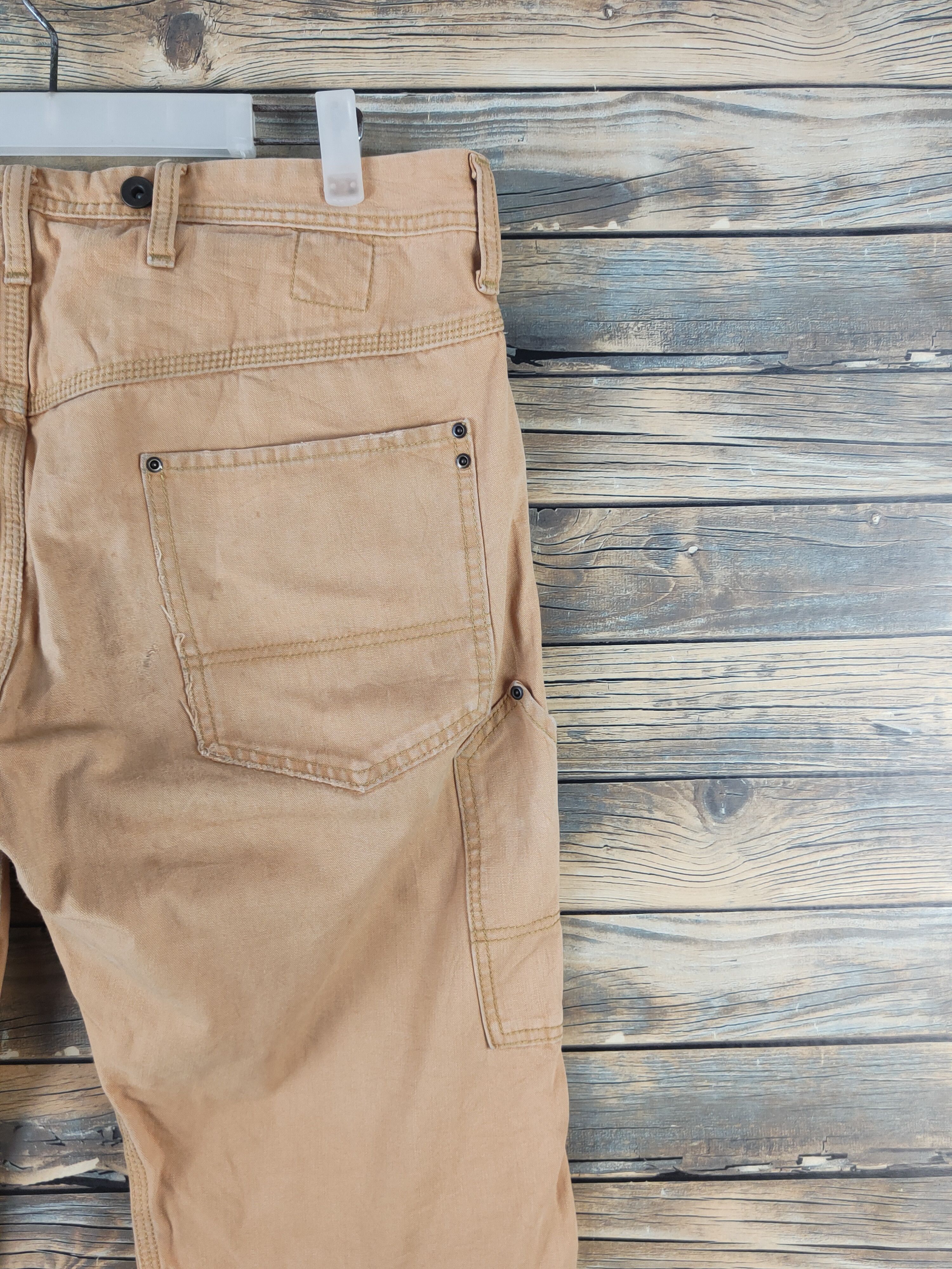 Avirex DL Avirex Orange Multipocket Cargo Pants #2665 Size US 34 / EU 50 - 11 Thumbnail