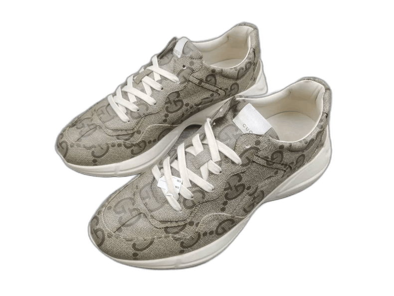 Gucci Gucci Logo Patterned Dad Sneakers Size 10-2506 Size US 10 / EU 43 - 1 Thumbnail