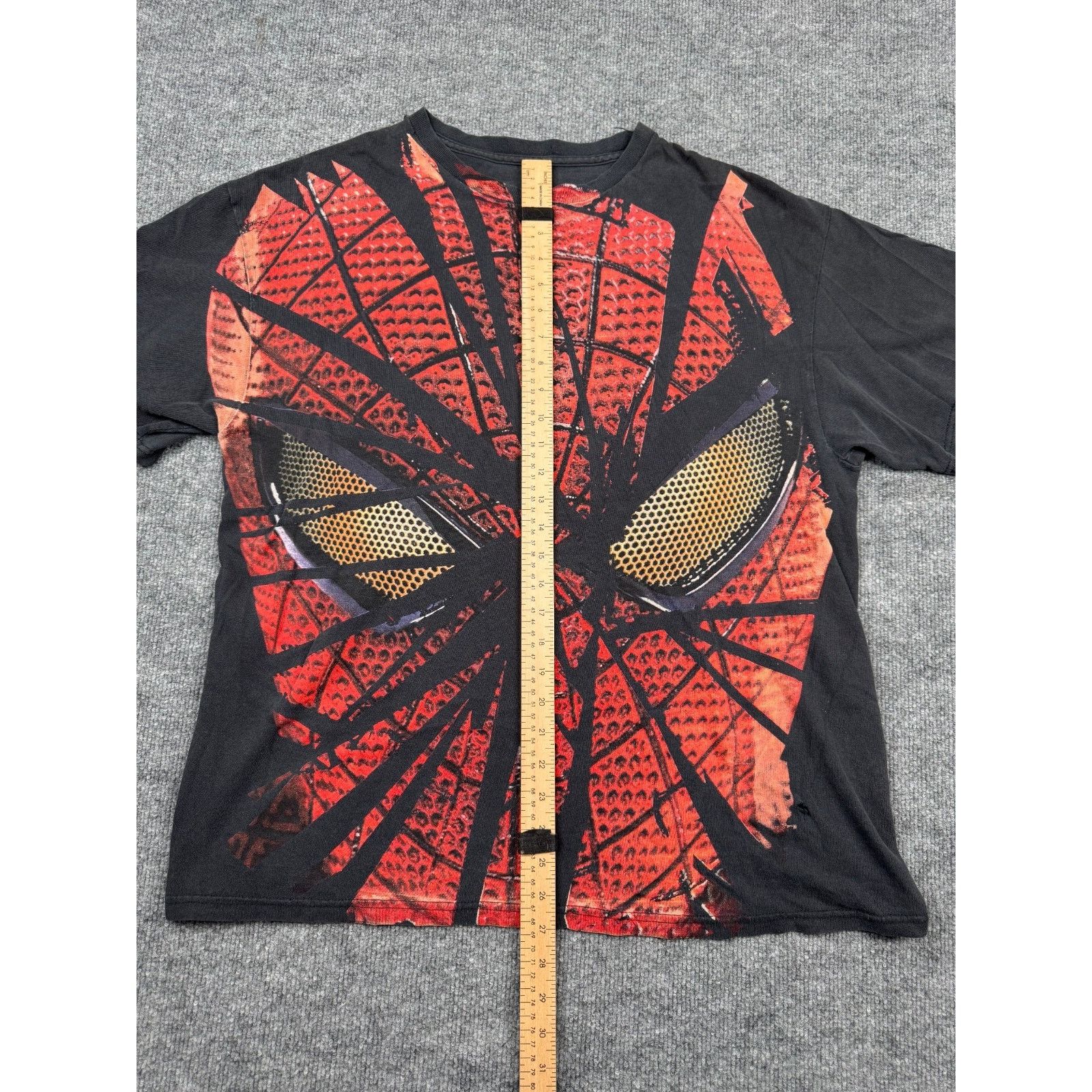 Marvel Comics Vintage Marvel Spider-Man Full Face Tee 2000s Black XL Size US XL / EU 56 / 4 - 11 Thumbnail
