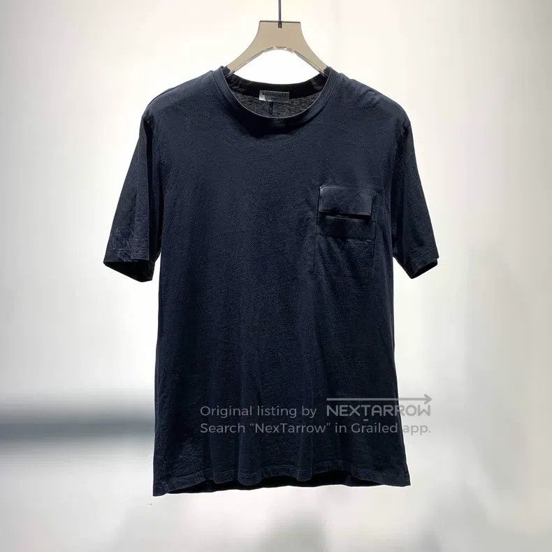 Balenciaga Balenciaga Front Pocket Design Short-Sleeve T-Shirt Size US M / EU 48-50 / 2 - 1 Thumbnail