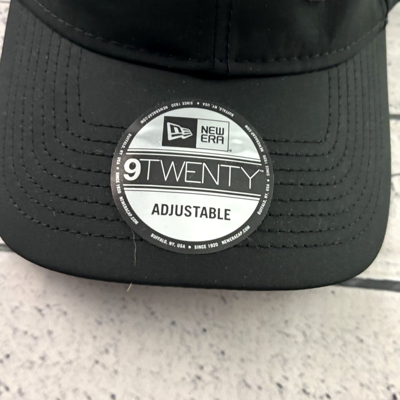 New Era New Era Prolight 9Twenty Adjustable Golf Hat Men's Black Strap Back Hat Size ONE SIZE - 2 Thumbnail