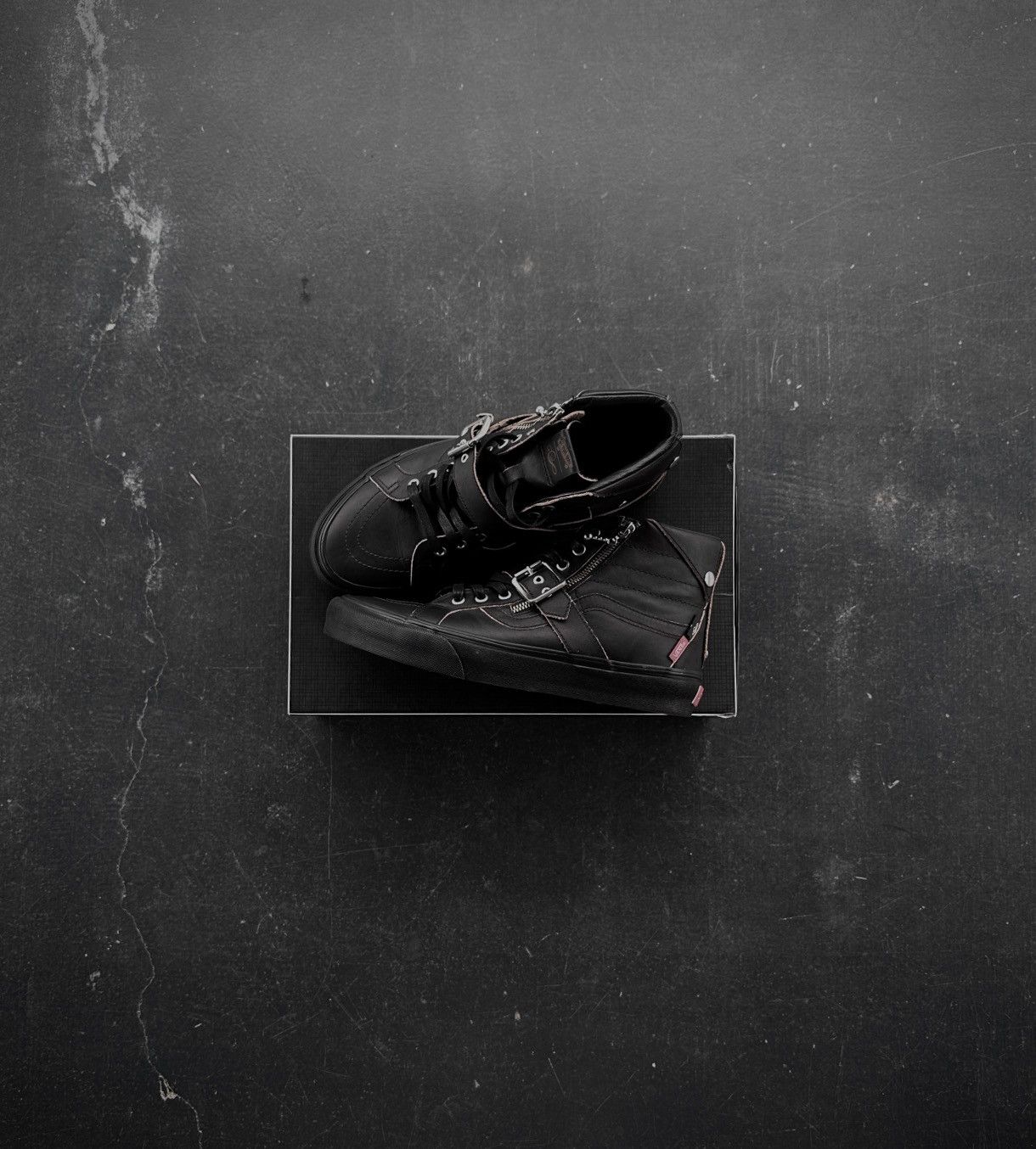 Midnight Studios × Vans Shane Gonzales x Vans Sk8-Hi Reissue Strap VLT LX Size US 10 / EU 43 - 4 Thumbnail