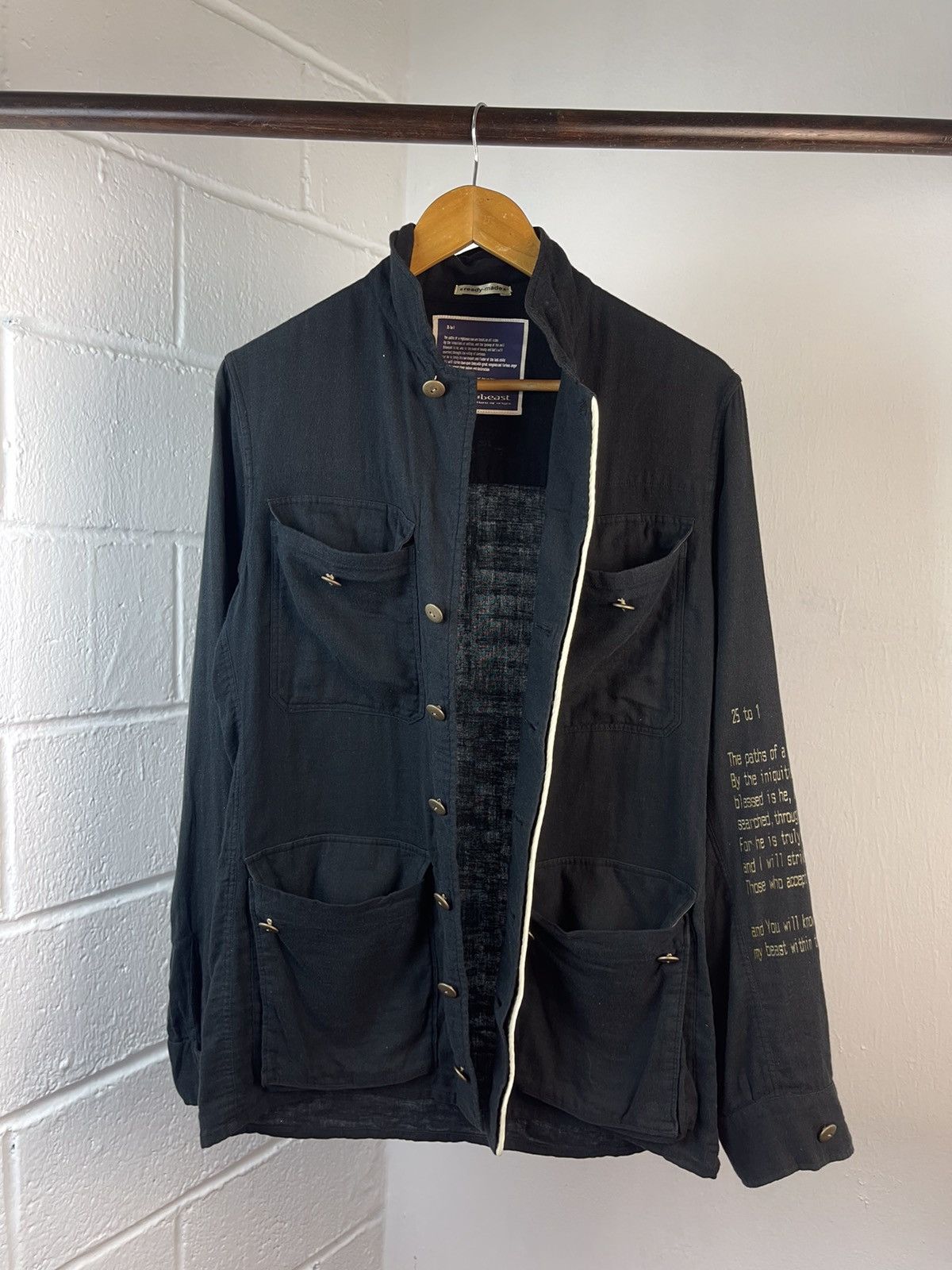 20471120 × Beauty Beast 1998 Beauty Beast X Ready Made 4 Pocket Poem Button Up Size US M / EU 48-50 / 2 - 1 Thumbnail
