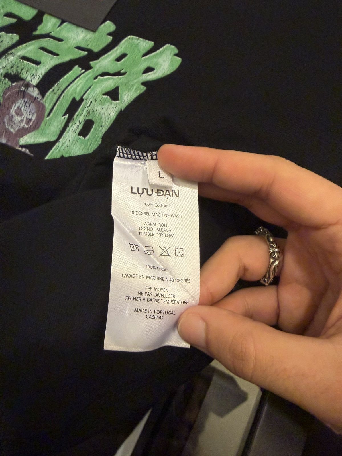 LUU DAN Lu’u Dan Ghostriders Boxy Tee Size US L / EU 52-54 / 3 - 4 Thumbnail