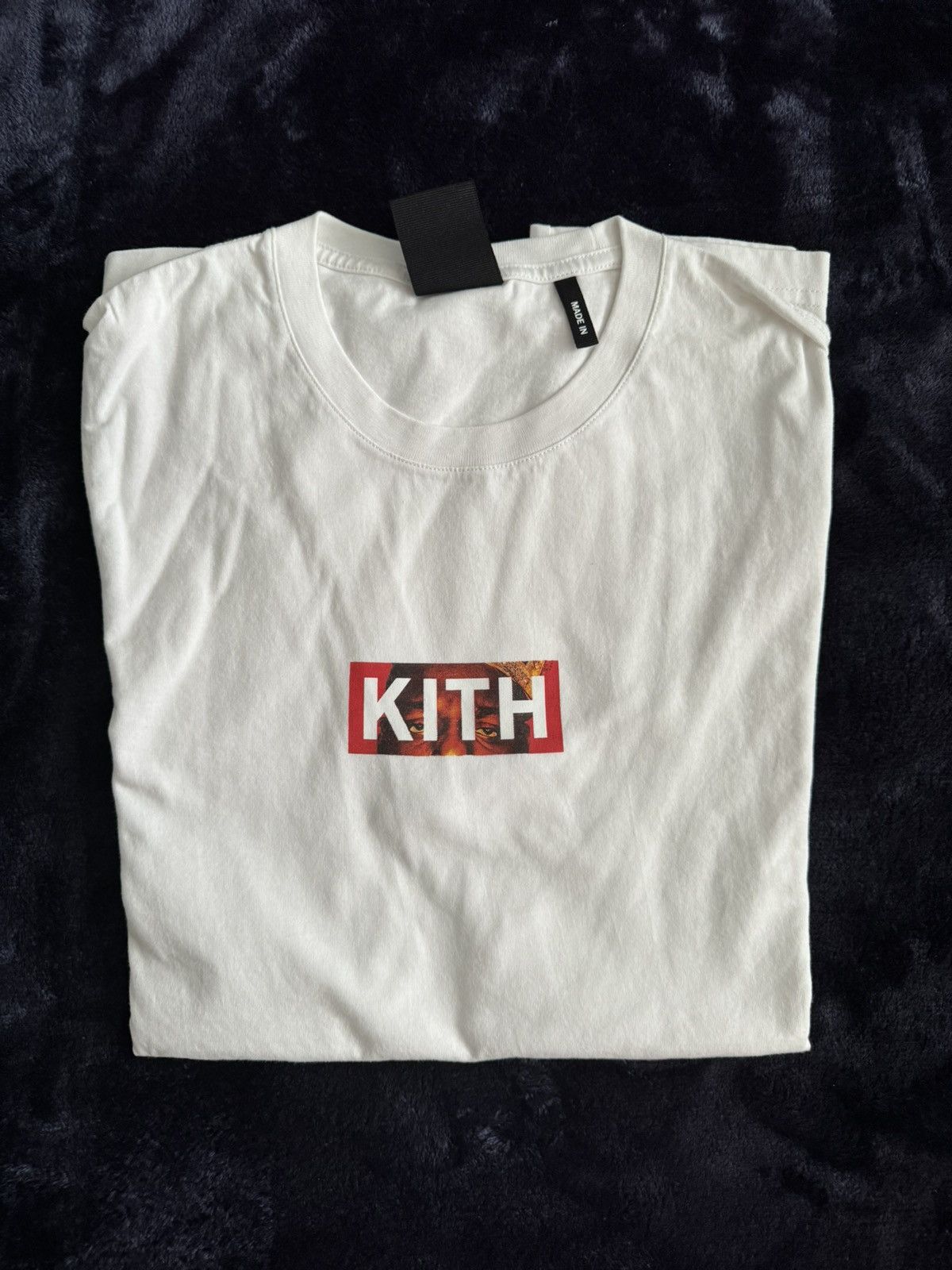 image of Kith Notorious Big Hypnotize Shirt in White, Men's (Size XL)