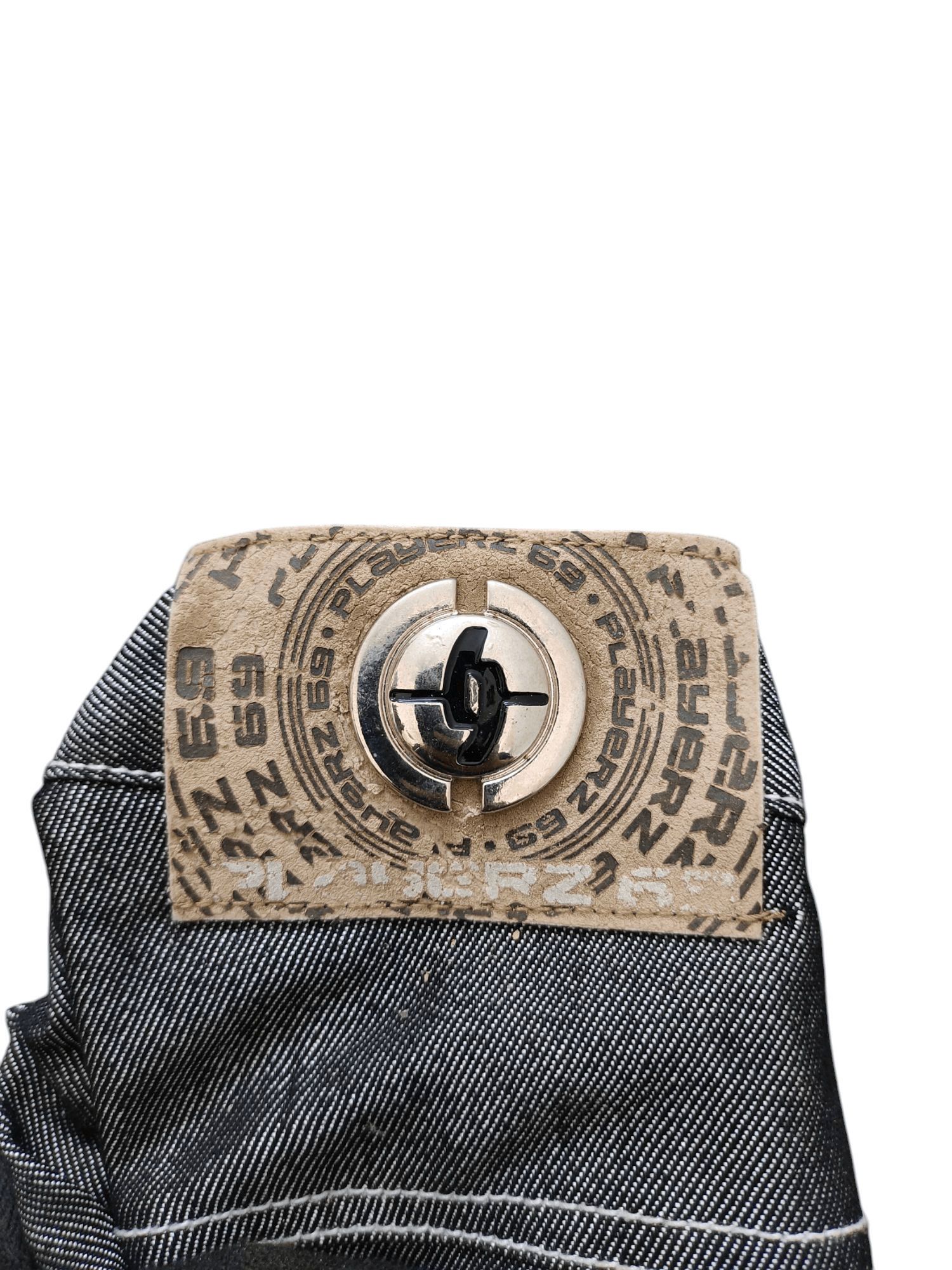 Southpole Baggy Jeans Playerz 69 Carpenter Distress Denim Wide Leg Y2k Size US 40 / EU 56 - 13 Thumbnail