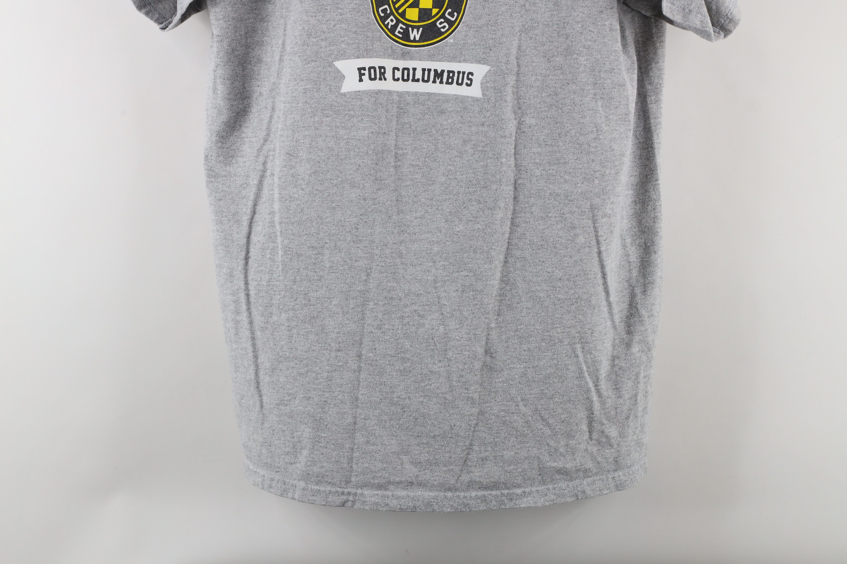 Vintage MLS Soccer Out Columbus Crew SC Short Sleeve T-Shirt Gray Size US M / EU 48-50 / 2 - 3 Thumbnail