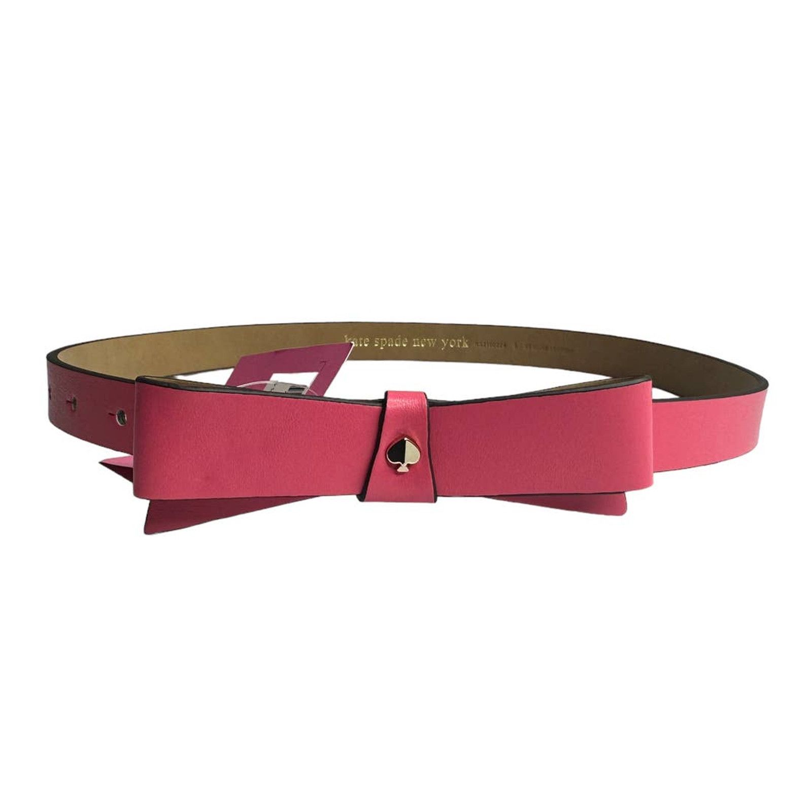 Kate Spade Kate Spade Bow Leather Belt in Pale Peach small Size ONE SIZE - 5 Thumbnail