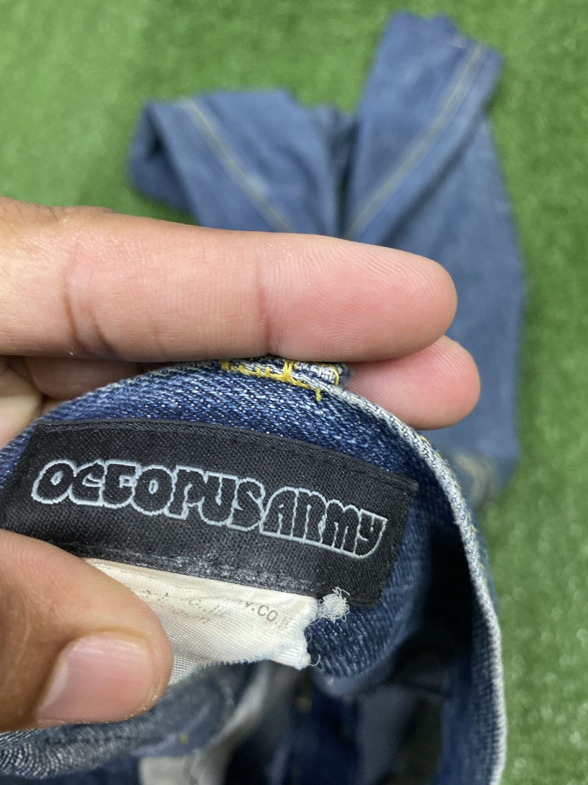 Japanese Brand Streetwear X Octopus army flare jeans Size US 32 / EU 48 - 10 Thumbnail