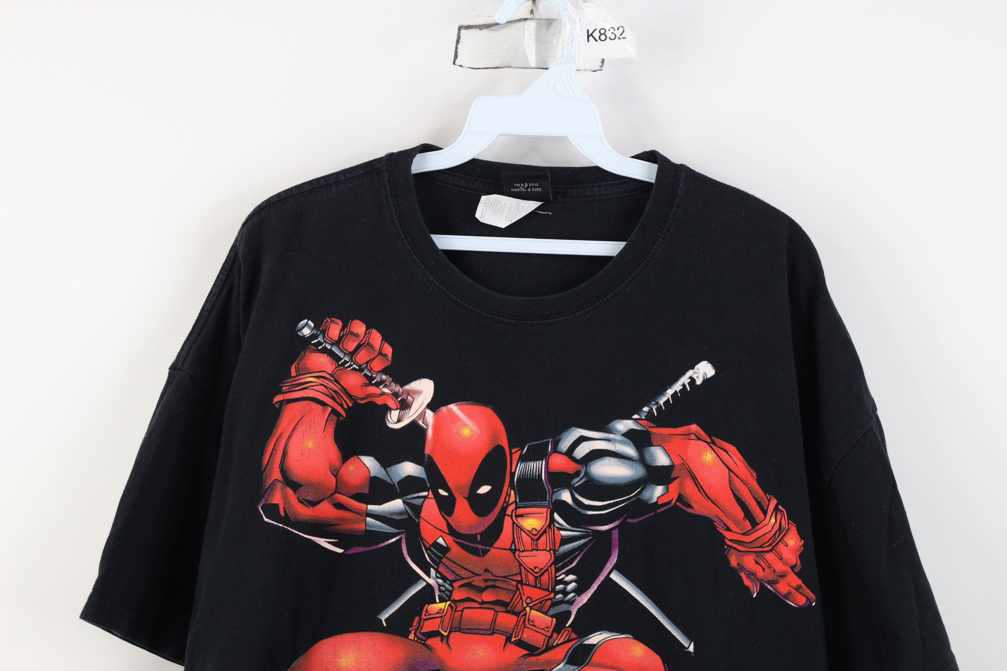 Vintage Vintage Y2K Marvel Comics Superhero Short Sleeve T-Shirt Size US XXL / EU 58 / 5 - 2 Thumbnail